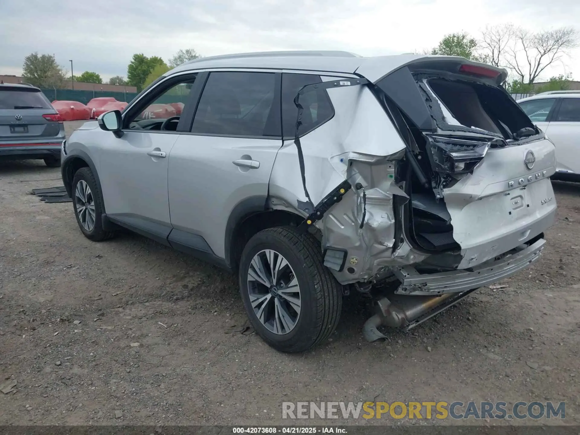 3 Photograph of a damaged car 5N1BT3BB5PC798144 NISSAN ROGUE 2023