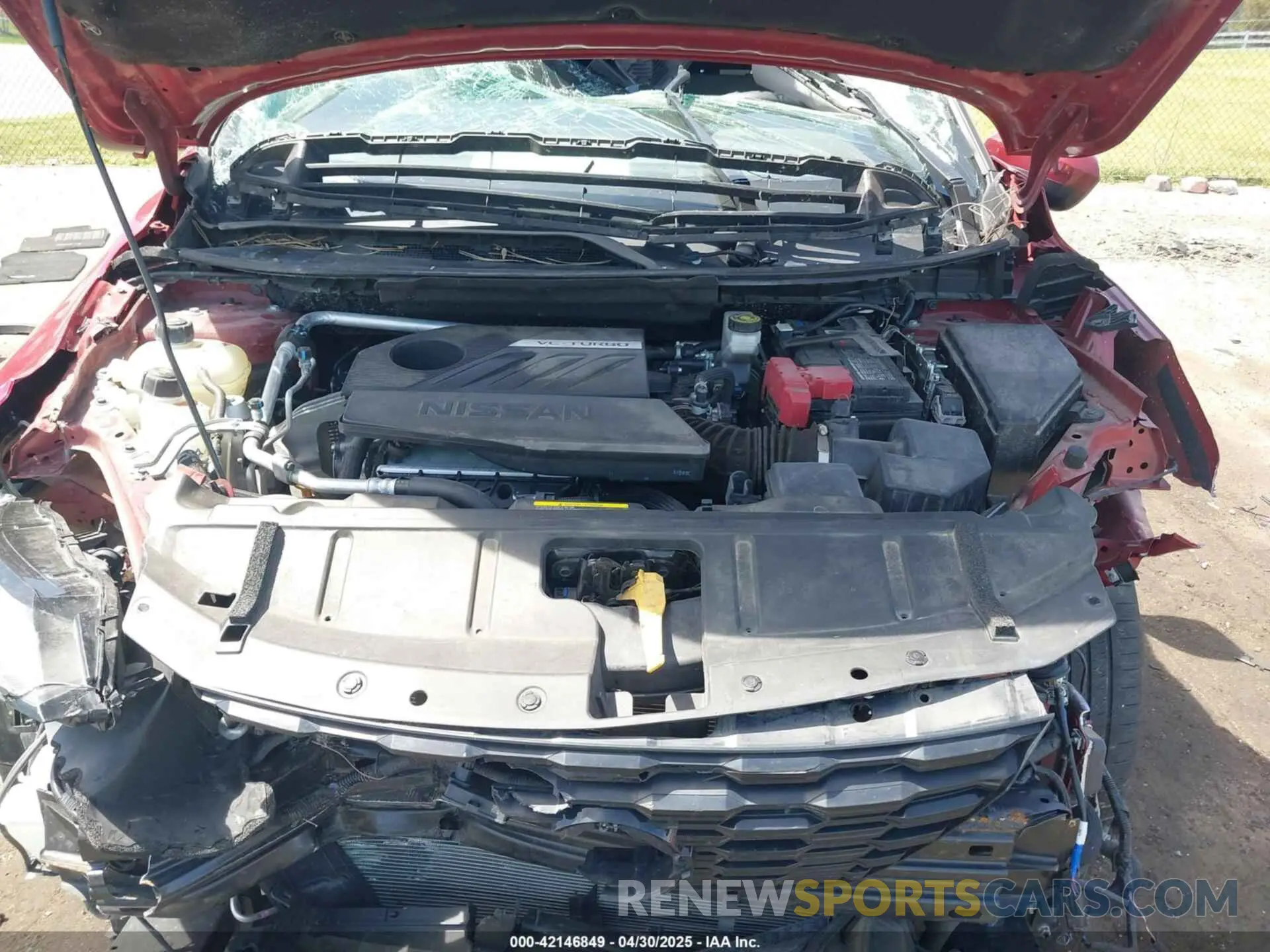 10 Photograph of a damaged car 5N1BT3BB5PC817159 NISSAN ROGUE 2023