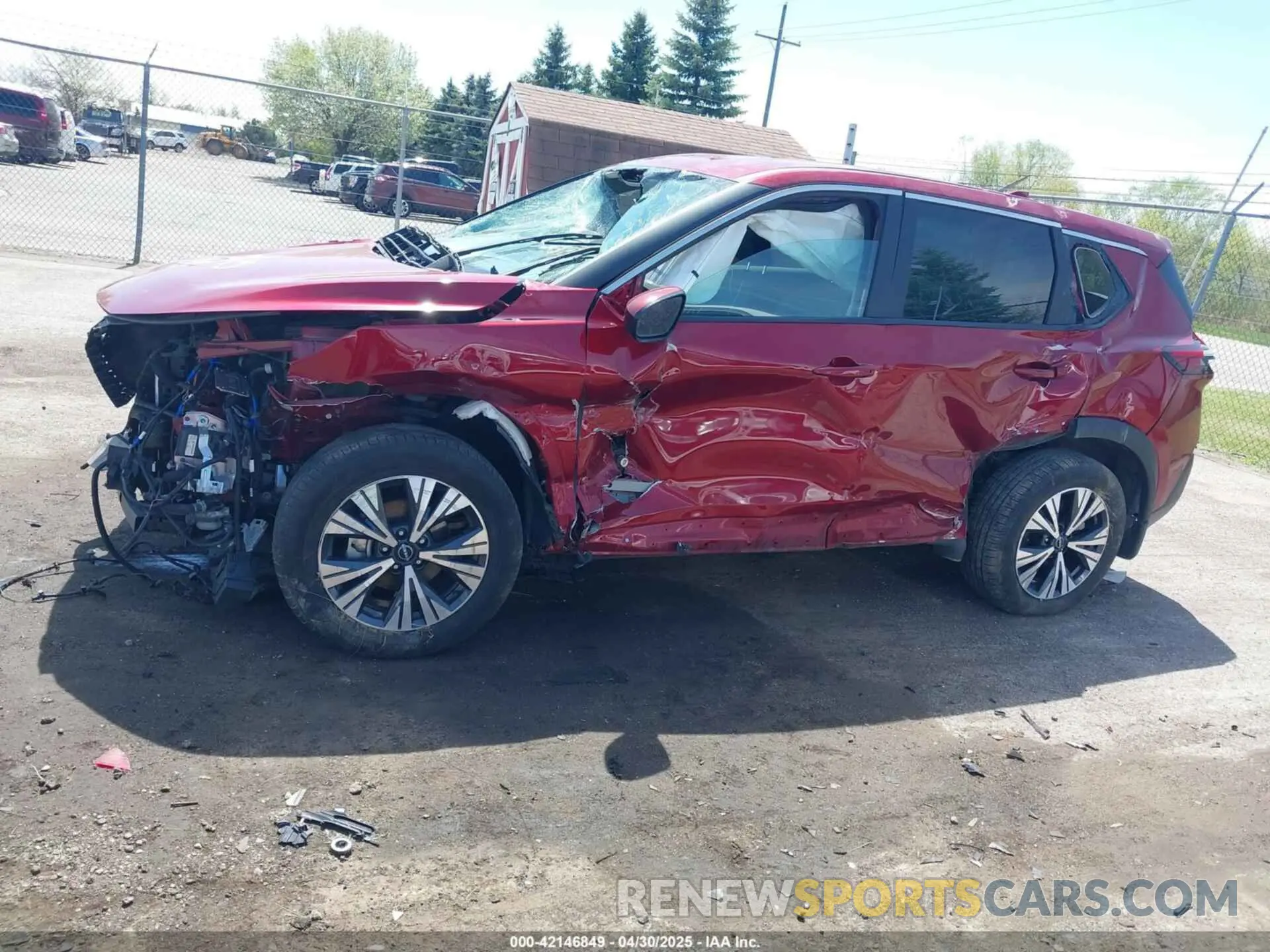 15 Photograph of a damaged car 5N1BT3BB5PC817159 NISSAN ROGUE 2023