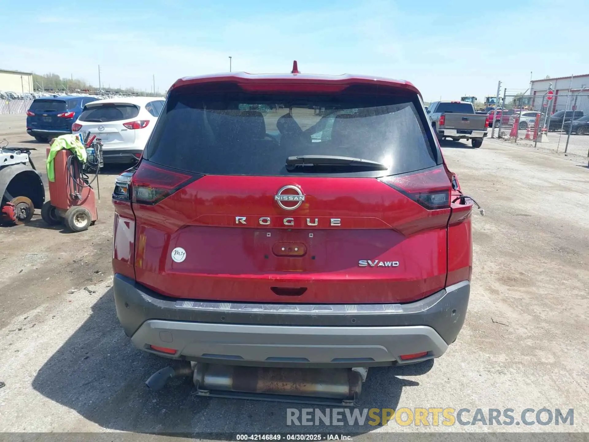 17 Photograph of a damaged car 5N1BT3BB5PC817159 NISSAN ROGUE 2023