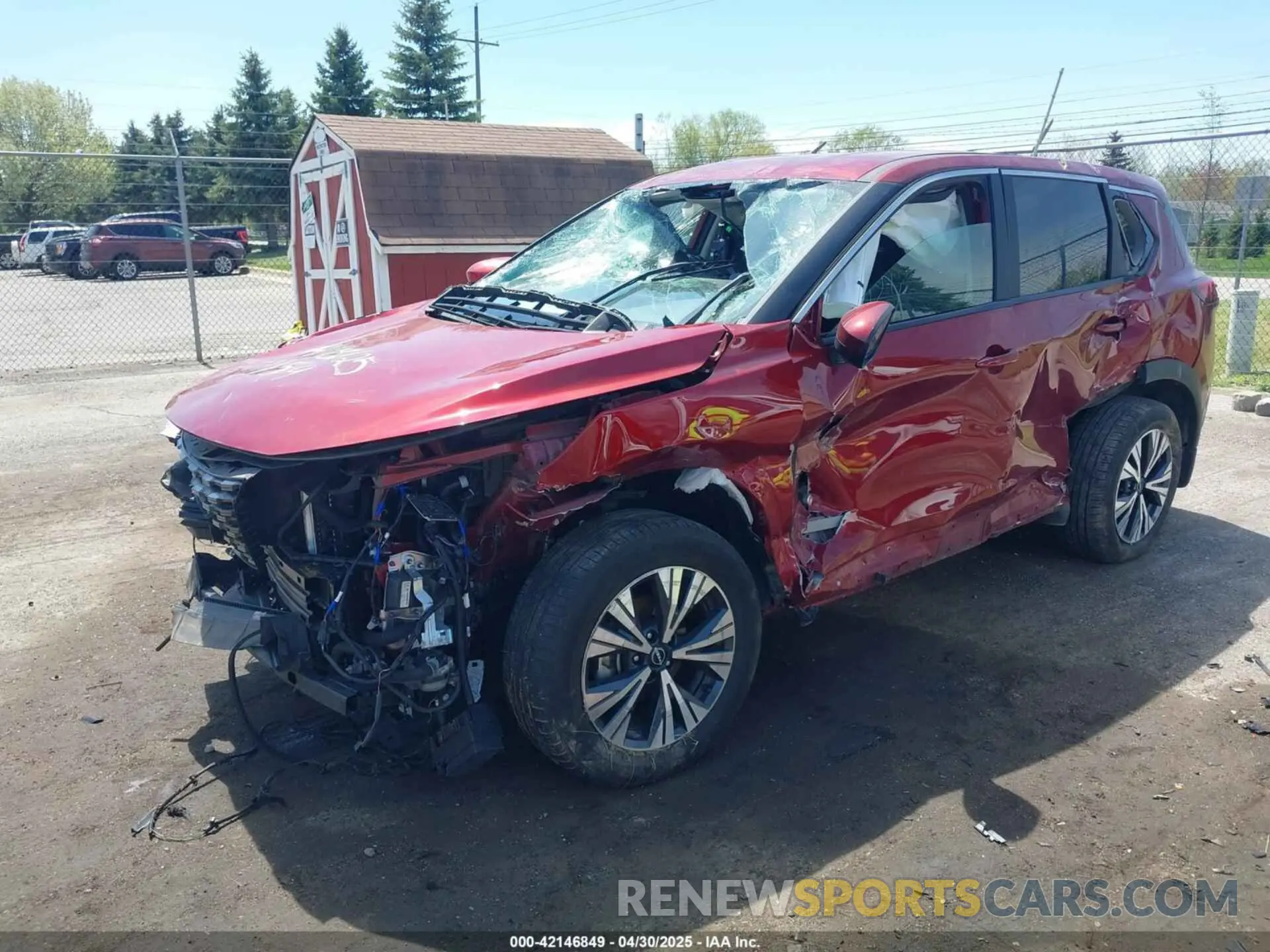 2 Photograph of a damaged car 5N1BT3BB5PC817159 NISSAN ROGUE 2023