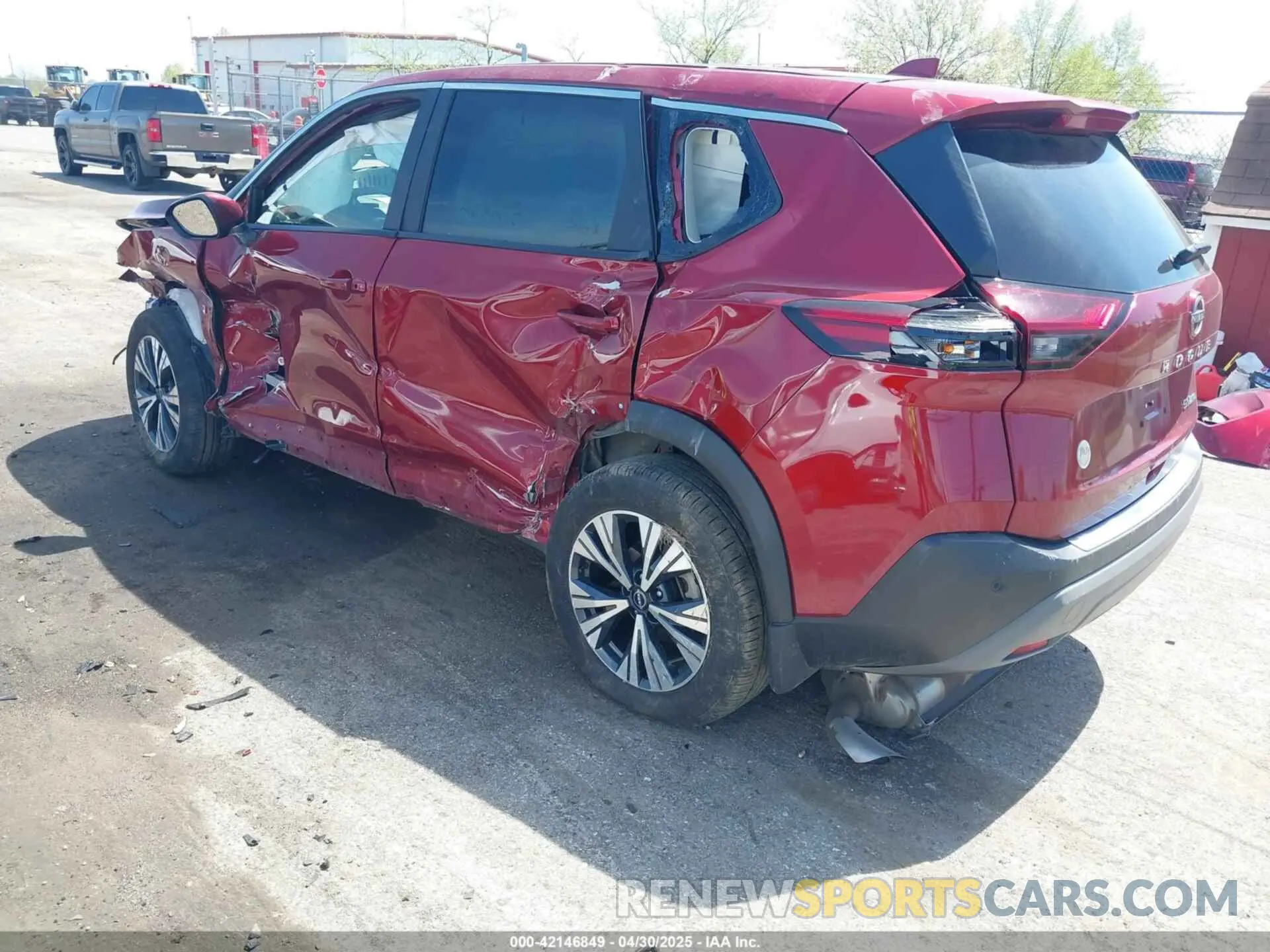 3 Photograph of a damaged car 5N1BT3BB5PC817159 NISSAN ROGUE 2023