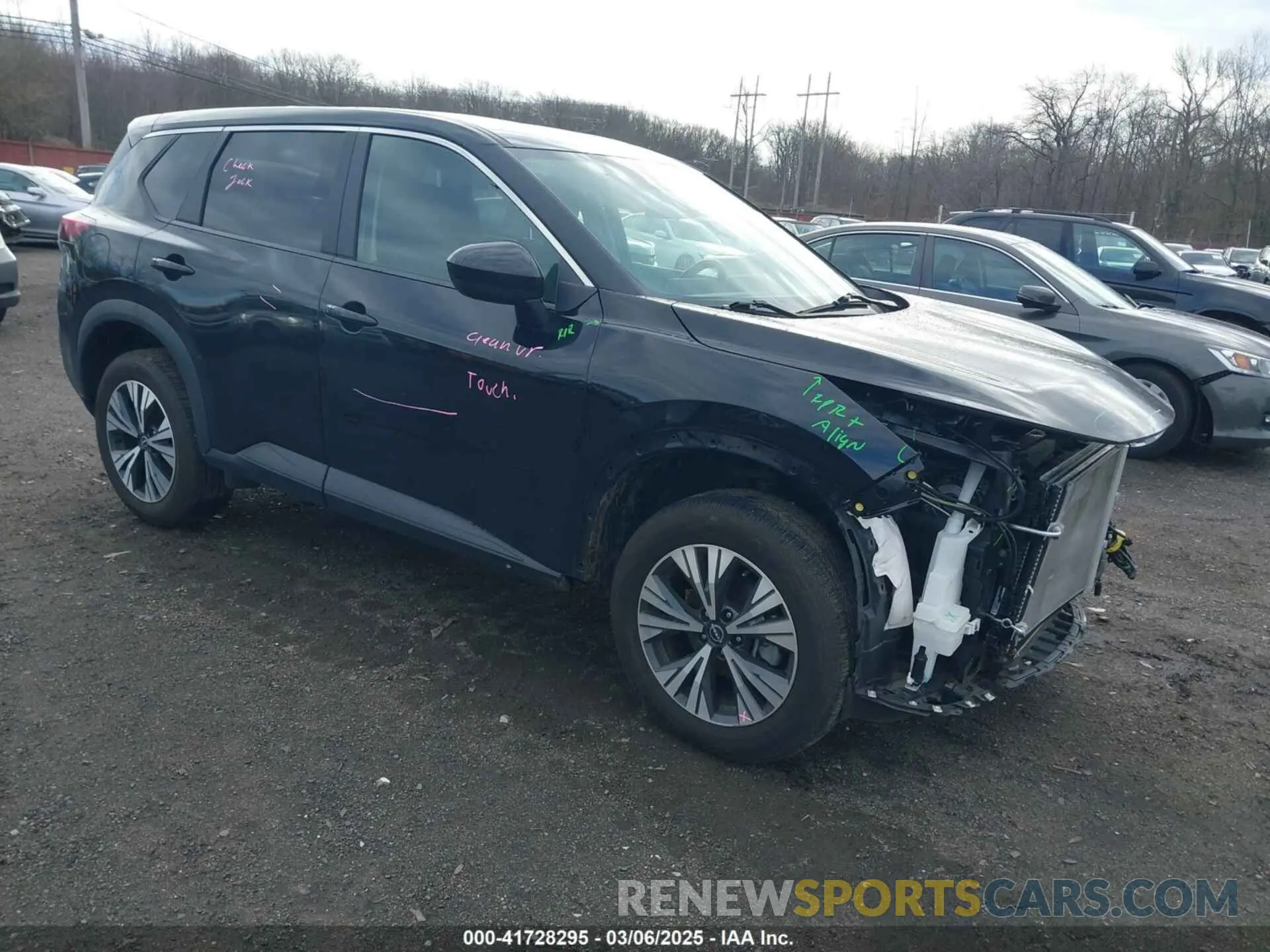 1 Photograph of a damaged car 5N1BT3BB5PC818358 NISSAN ROGUE 2023