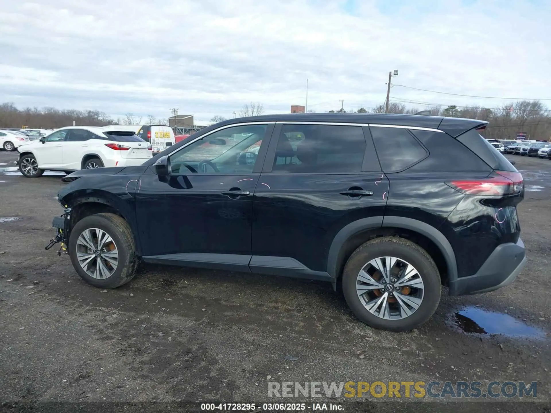 14 Photograph of a damaged car 5N1BT3BB5PC818358 NISSAN ROGUE 2023