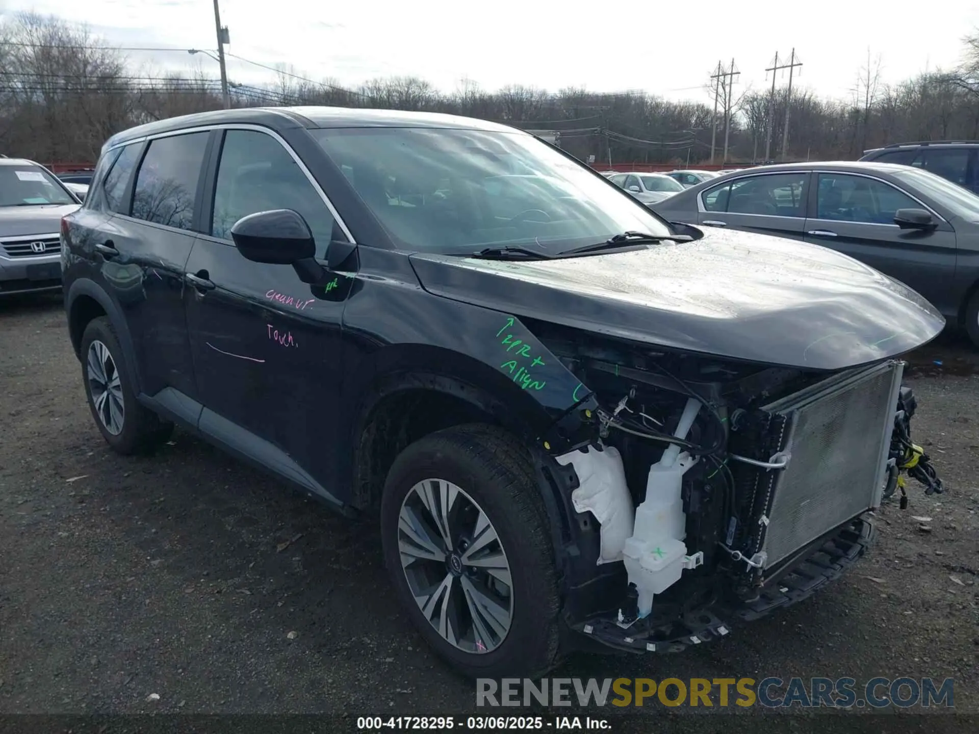 19 Photograph of a damaged car 5N1BT3BB5PC818358 NISSAN ROGUE 2023
