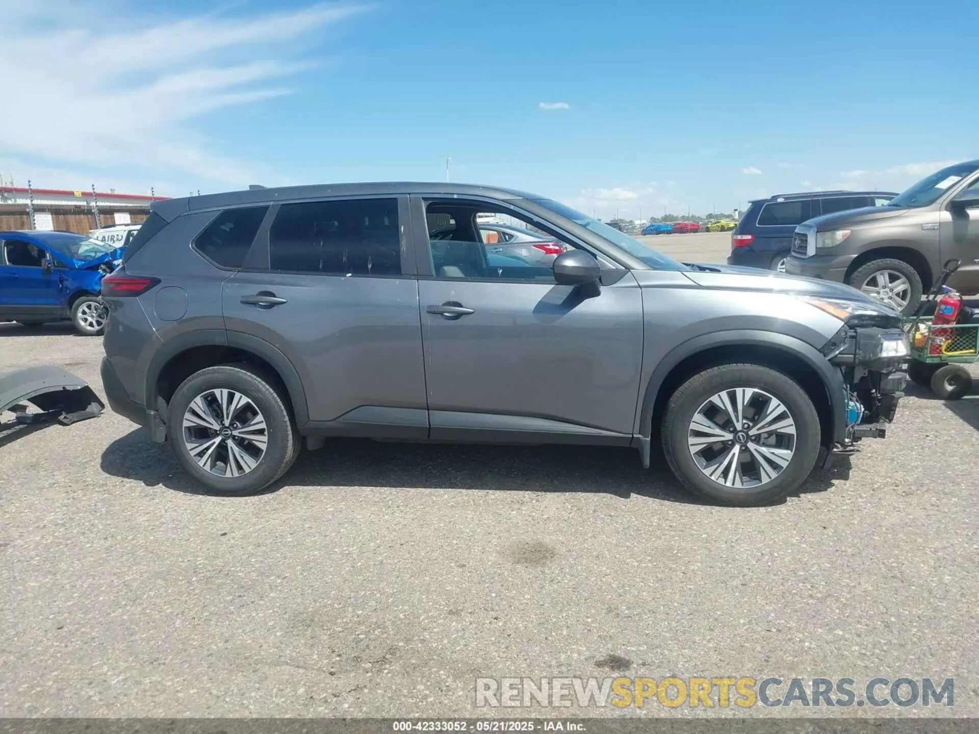 14 Photograph of a damaged car 5N1BT3BB5PC861758 NISSAN ROGUE 2023