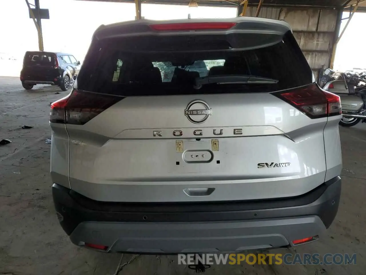 6 Photograph of a damaged car 5N1BT3BB6PC772880 NISSAN ROGUE 2023
