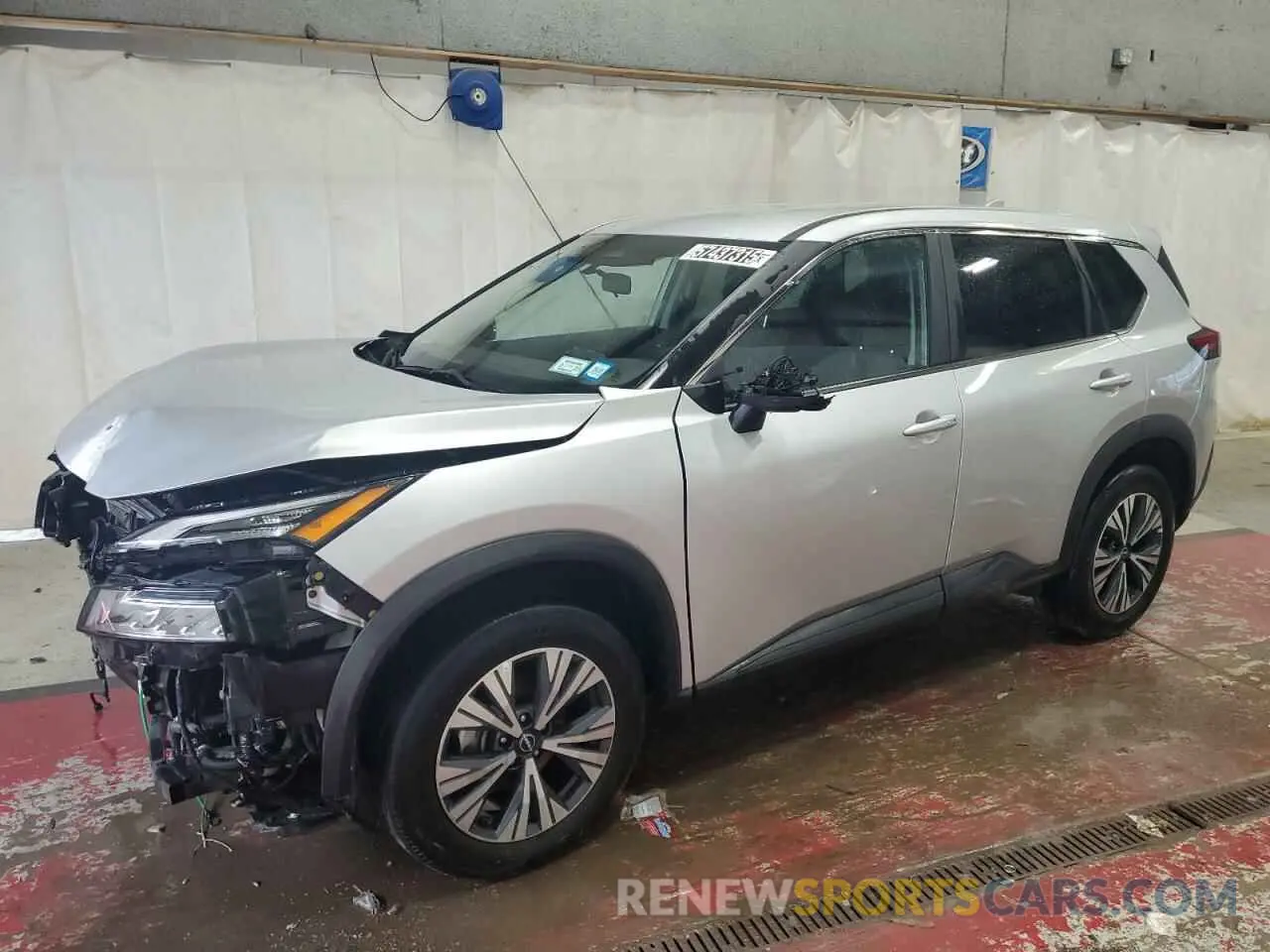 1 Photograph of a damaged car 5N1BT3BB6PC837484 NISSAN ROGUE 2023