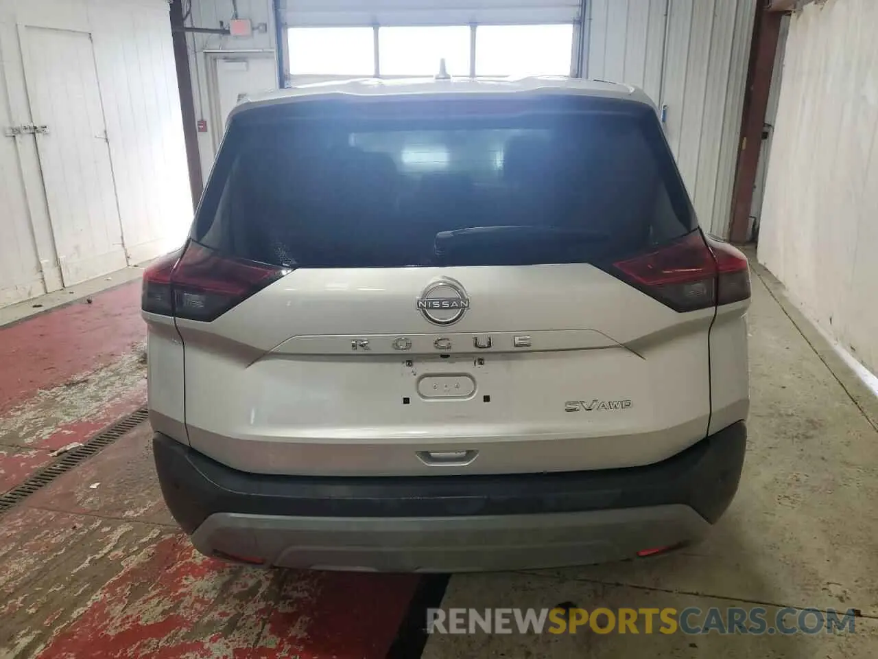 6 Photograph of a damaged car 5N1BT3BB6PC837484 NISSAN ROGUE 2023