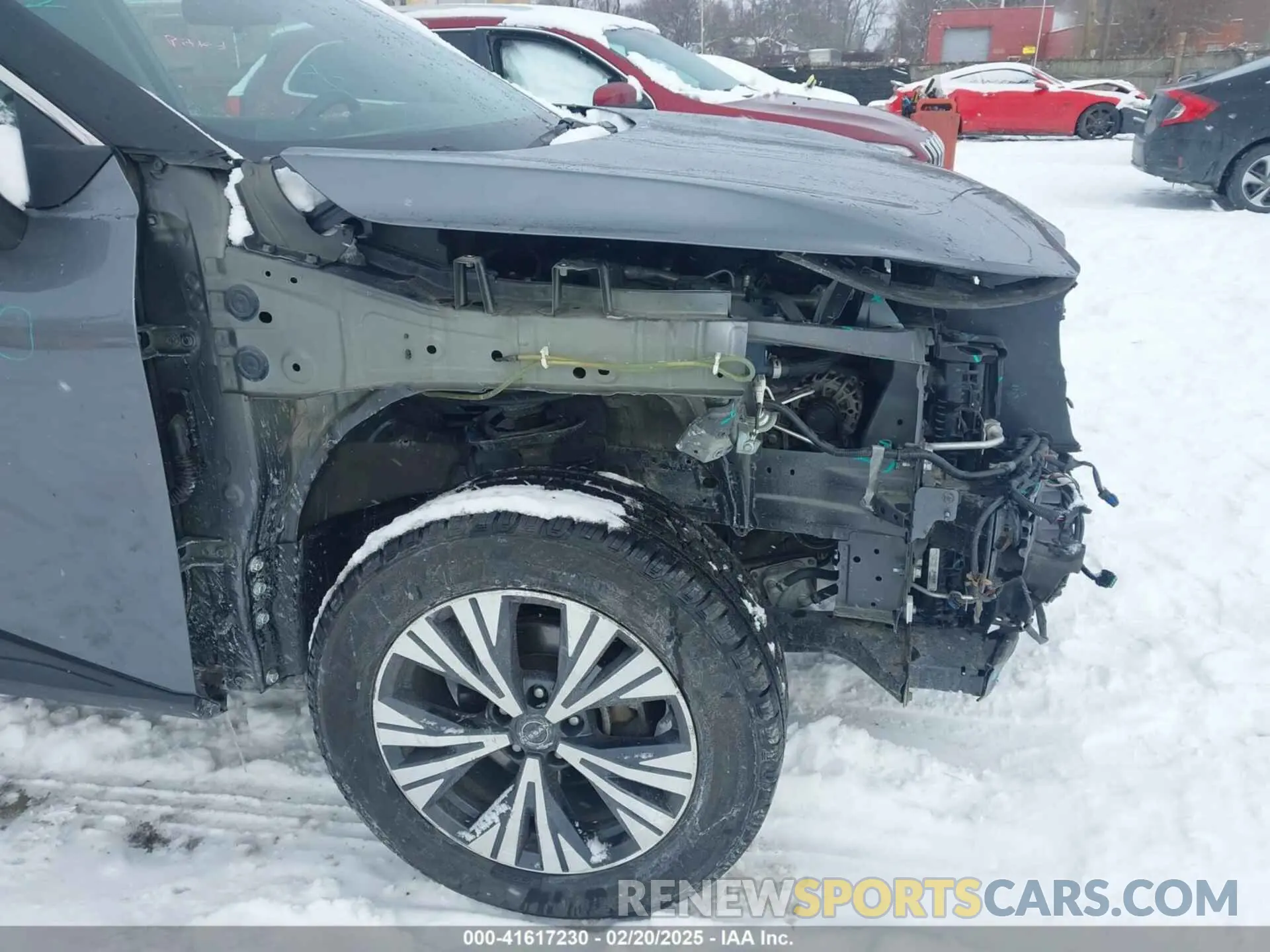 17 Photograph of a damaged car 5N1BT3BB7PC689488 NISSAN ROGUE 2023