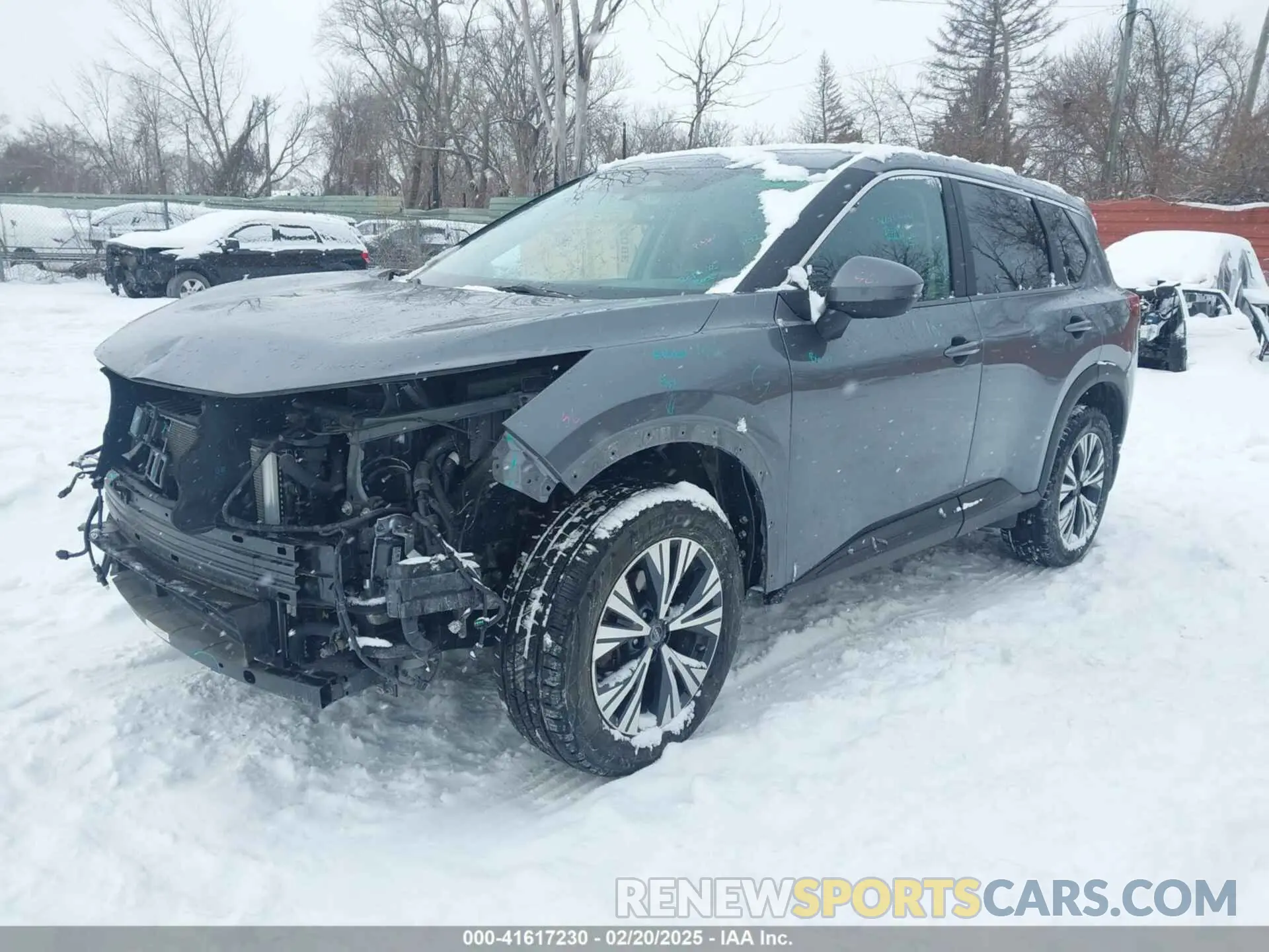 2 Photograph of a damaged car 5N1BT3BB7PC689488 NISSAN ROGUE 2023