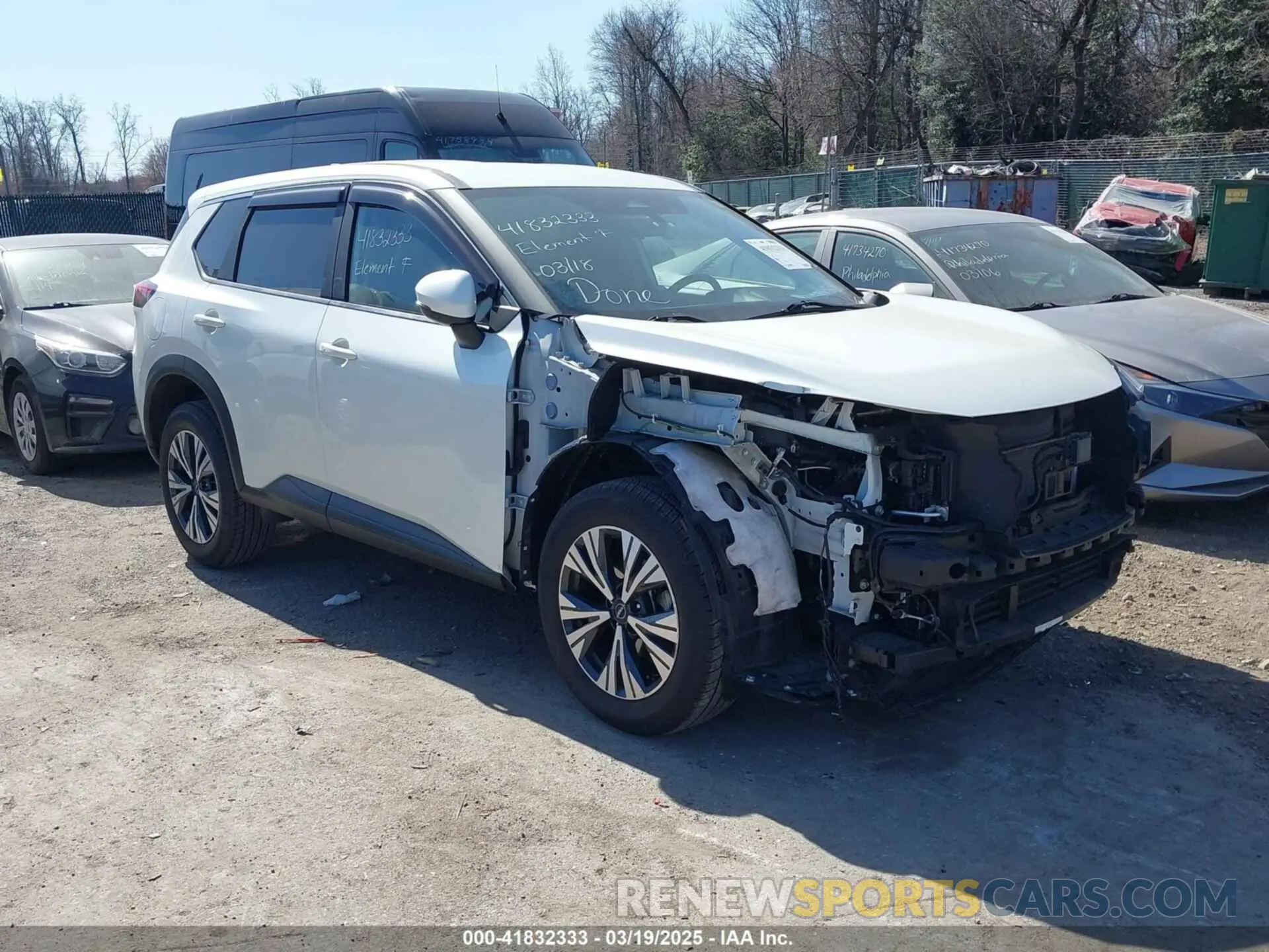 1 Photograph of a damaged car 5N1BT3BB7PC750192 NISSAN ROGUE 2023