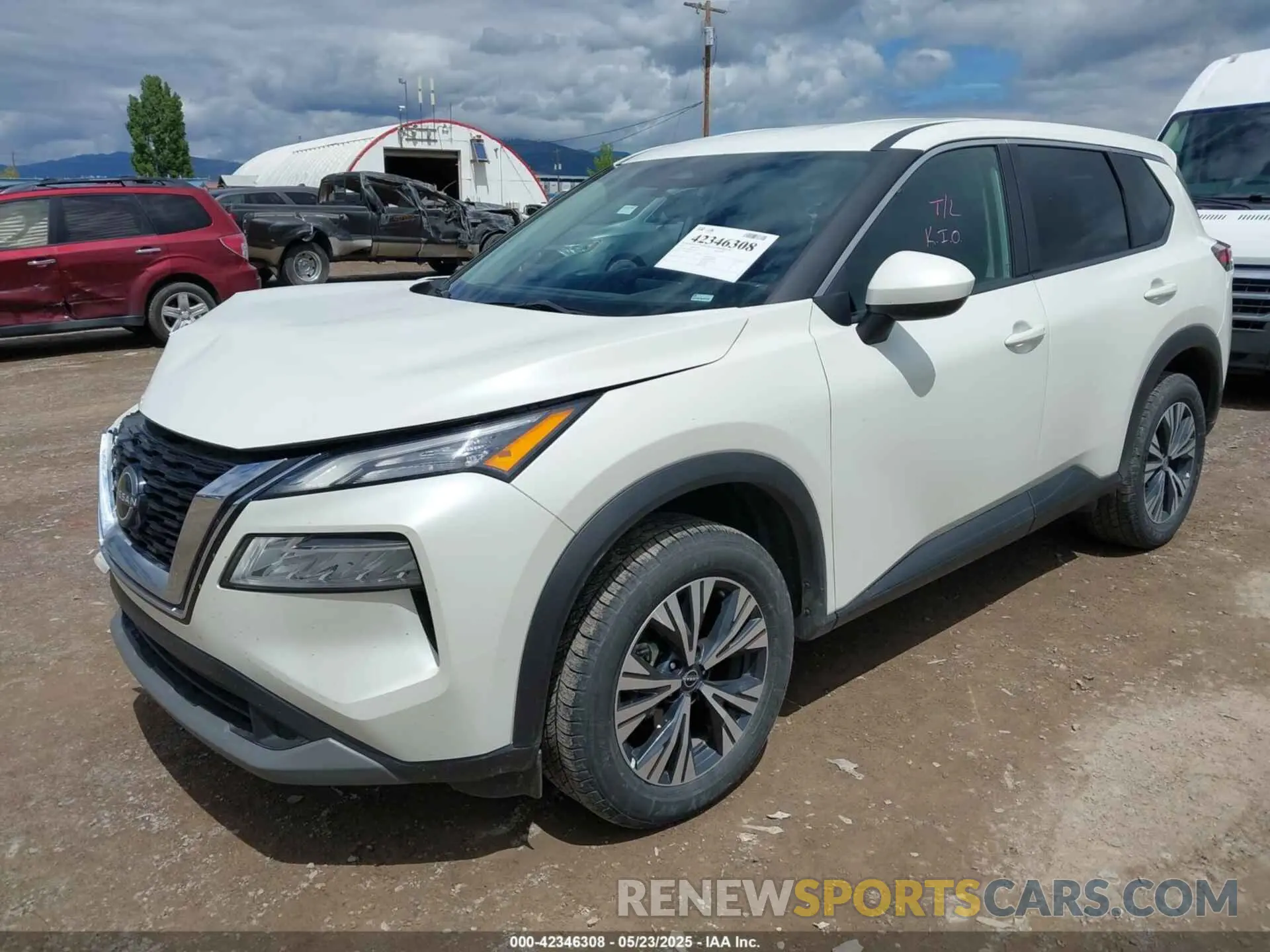 2 Photograph of a damaged car 5N1BT3BB7PC931065 NISSAN ROGUE 2023