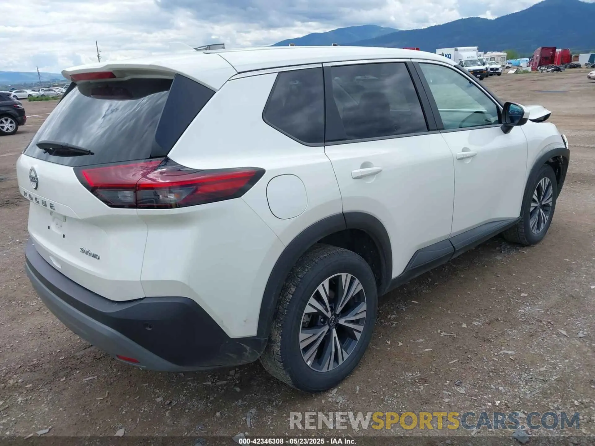 4 Photograph of a damaged car 5N1BT3BB7PC931065 NISSAN ROGUE 2023
