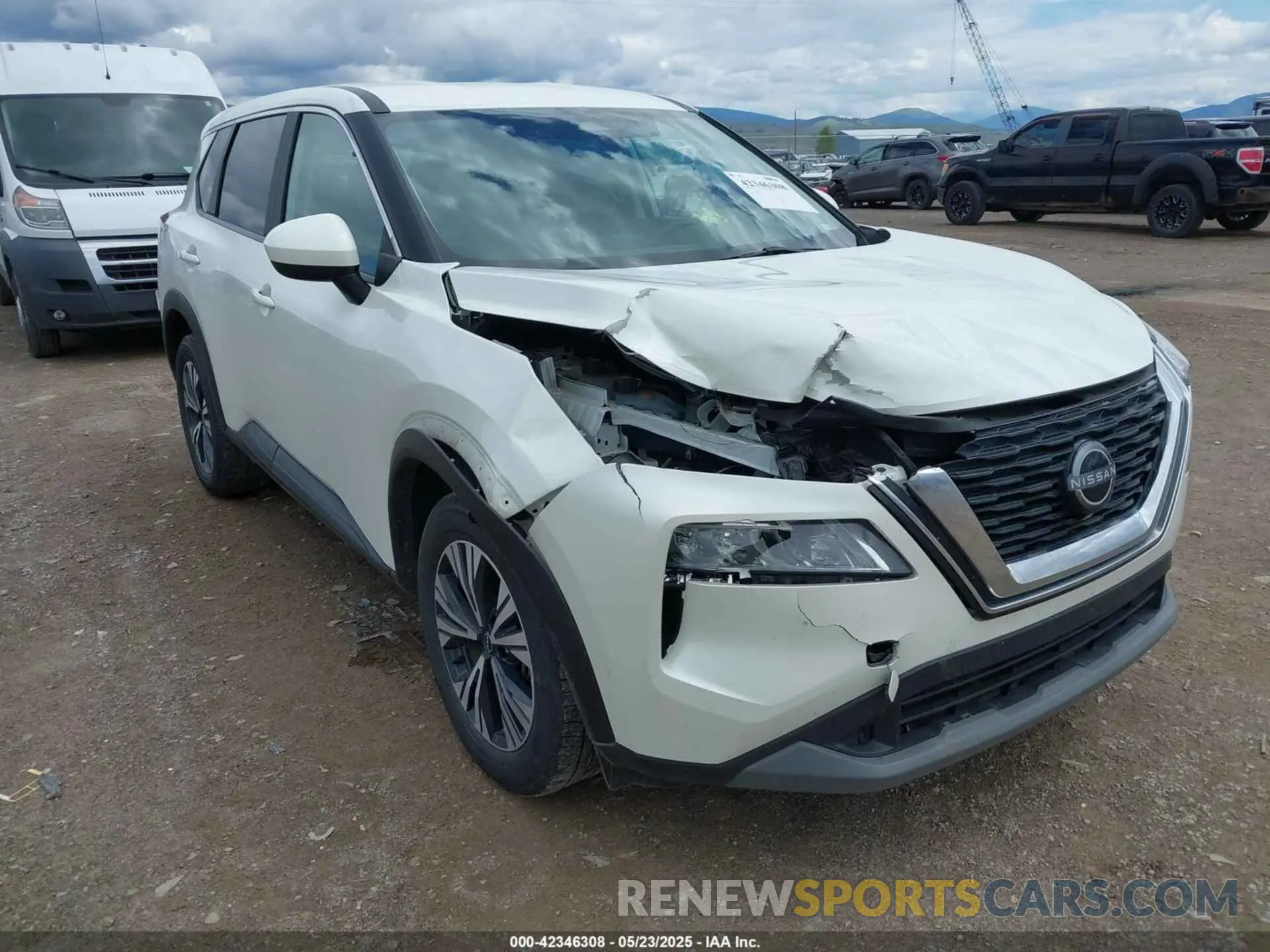 6 Photograph of a damaged car 5N1BT3BB7PC931065 NISSAN ROGUE 2023