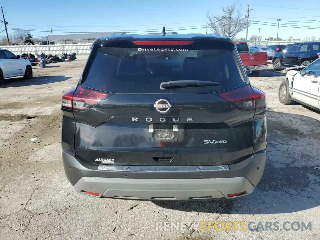 6 Photograph of a damaged car 5N1BT3BB7PC941904 NISSAN ROGUE 2023