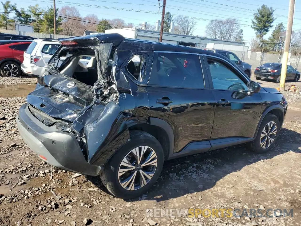 3 Фотография поврежденного автомобиля 5N1BT3BB7PC950005 NISSAN ROGUE 2023