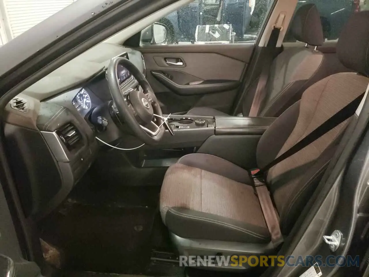 7 Photograph of a damaged car 5N1BT3BB8PC676927 NISSAN ROGUE 2023