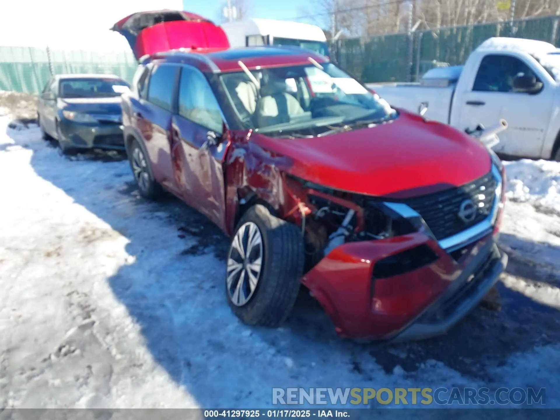 1 Photograph of a damaged car 5N1BT3BB8PC891322 NISSAN ROGUE 2023