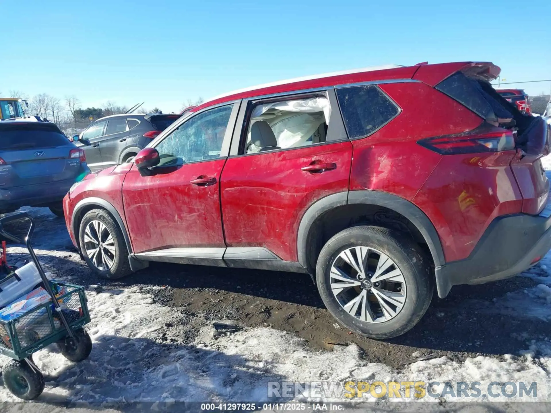 14 Photograph of a damaged car 5N1BT3BB8PC891322 NISSAN ROGUE 2023