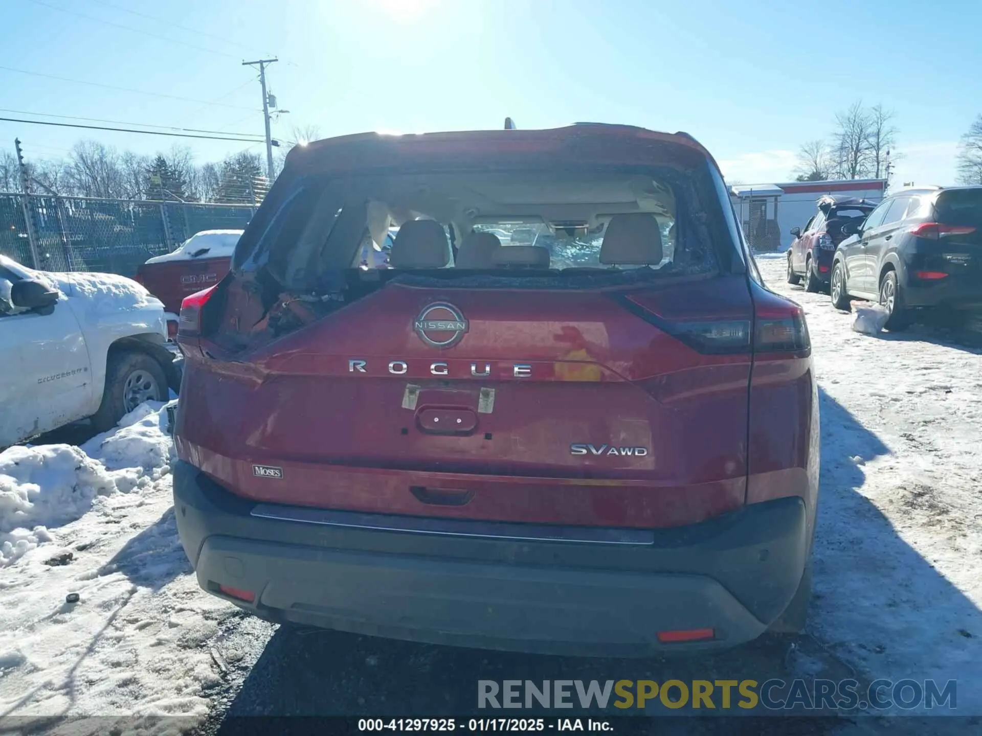 16 Photograph of a damaged car 5N1BT3BB8PC891322 NISSAN ROGUE 2023