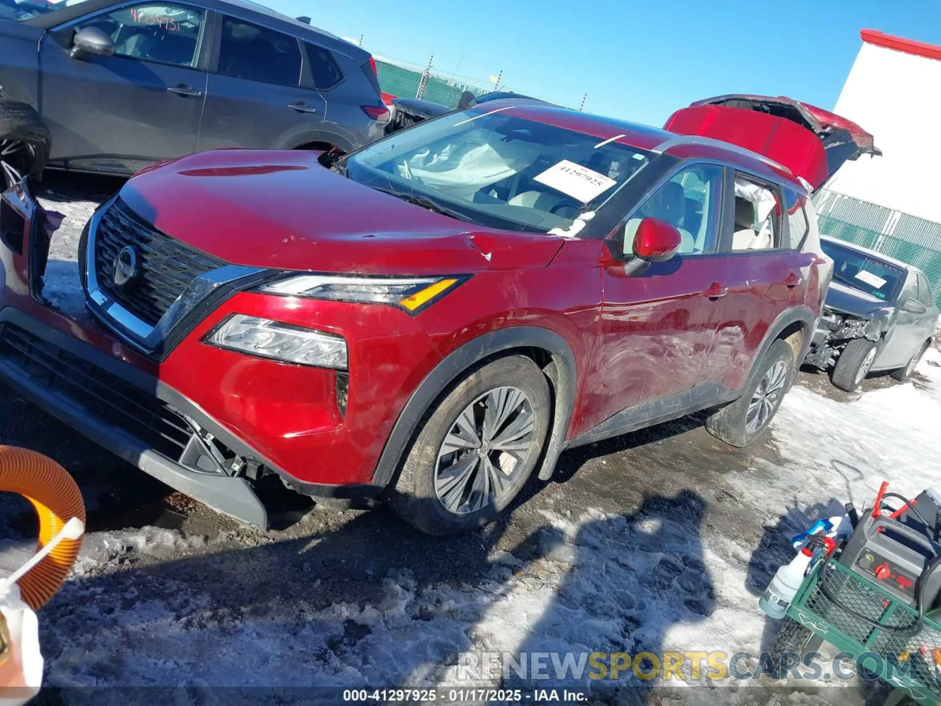 2 Photograph of a damaged car 5N1BT3BB8PC891322 NISSAN ROGUE 2023