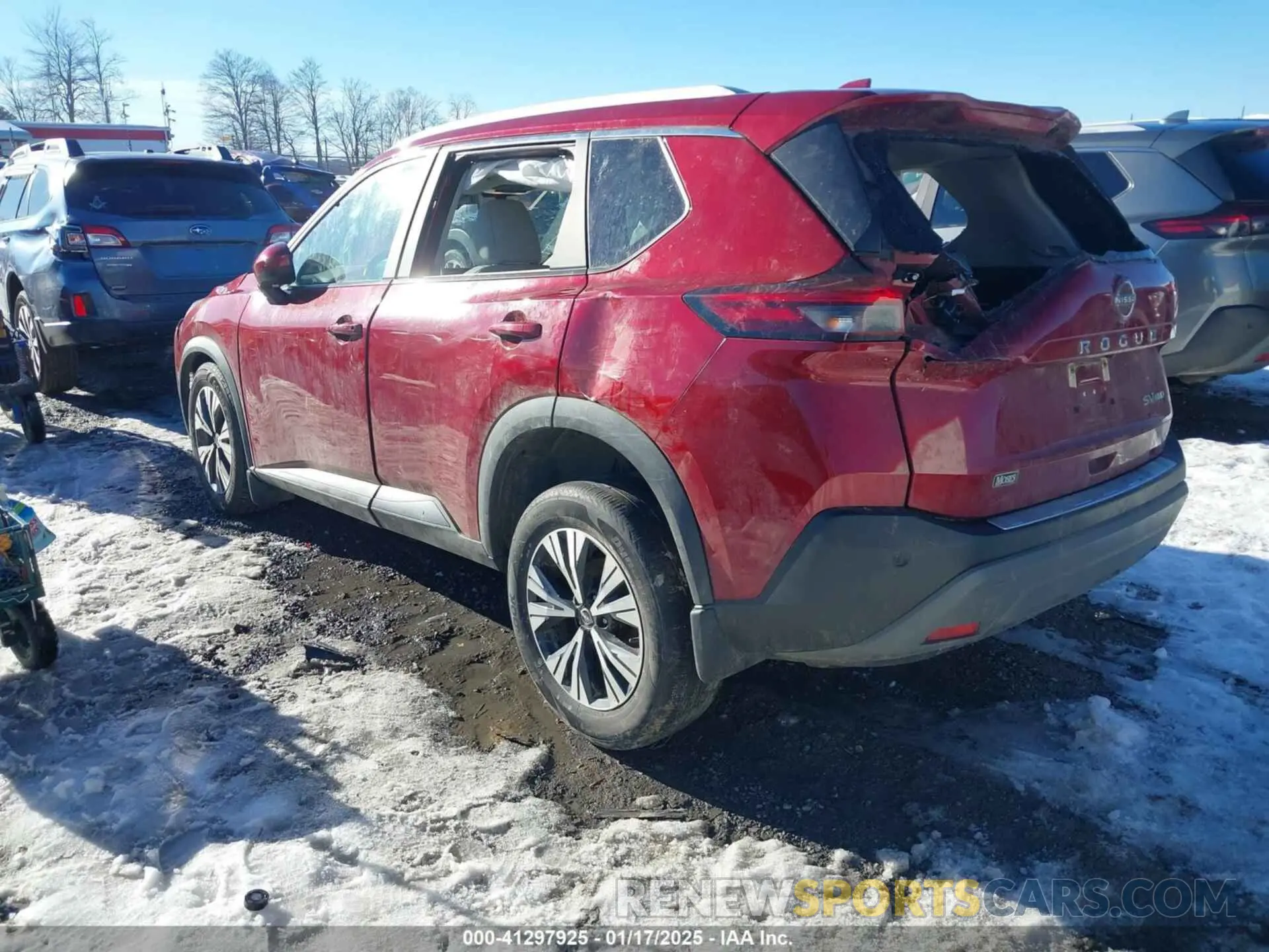 3 Photograph of a damaged car 5N1BT3BB8PC891322 NISSAN ROGUE 2023