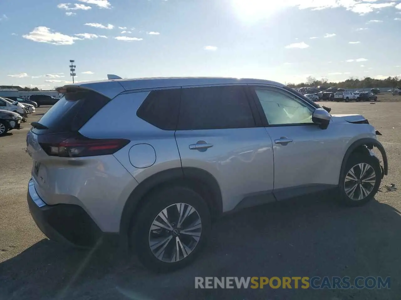 3 Photograph of a damaged car 5N1BT3BB8PC916736 NISSAN ROGUE 2023