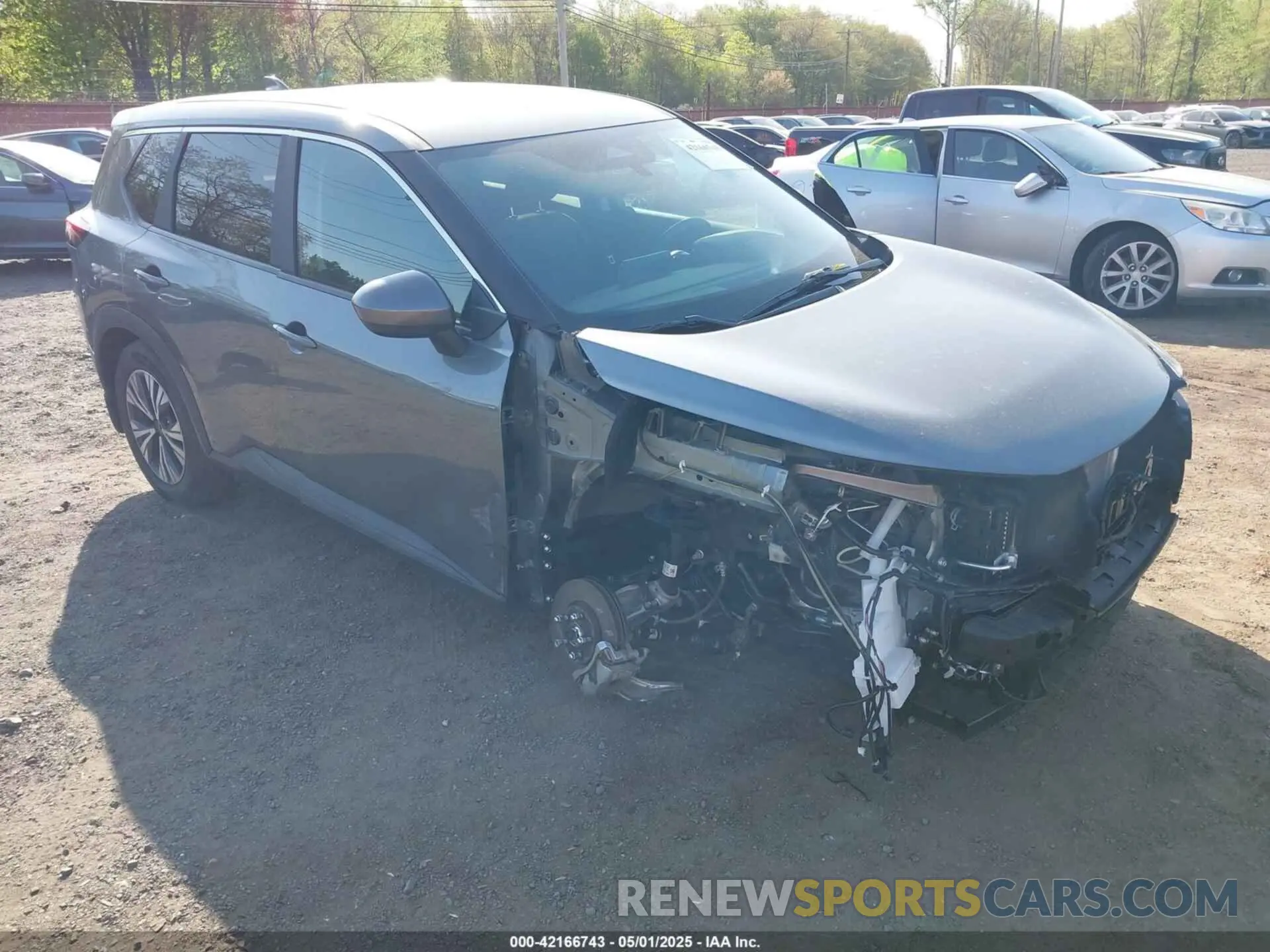 1 Photograph of a damaged car 5N1BT3BB8PC930474 NISSAN ROGUE 2023