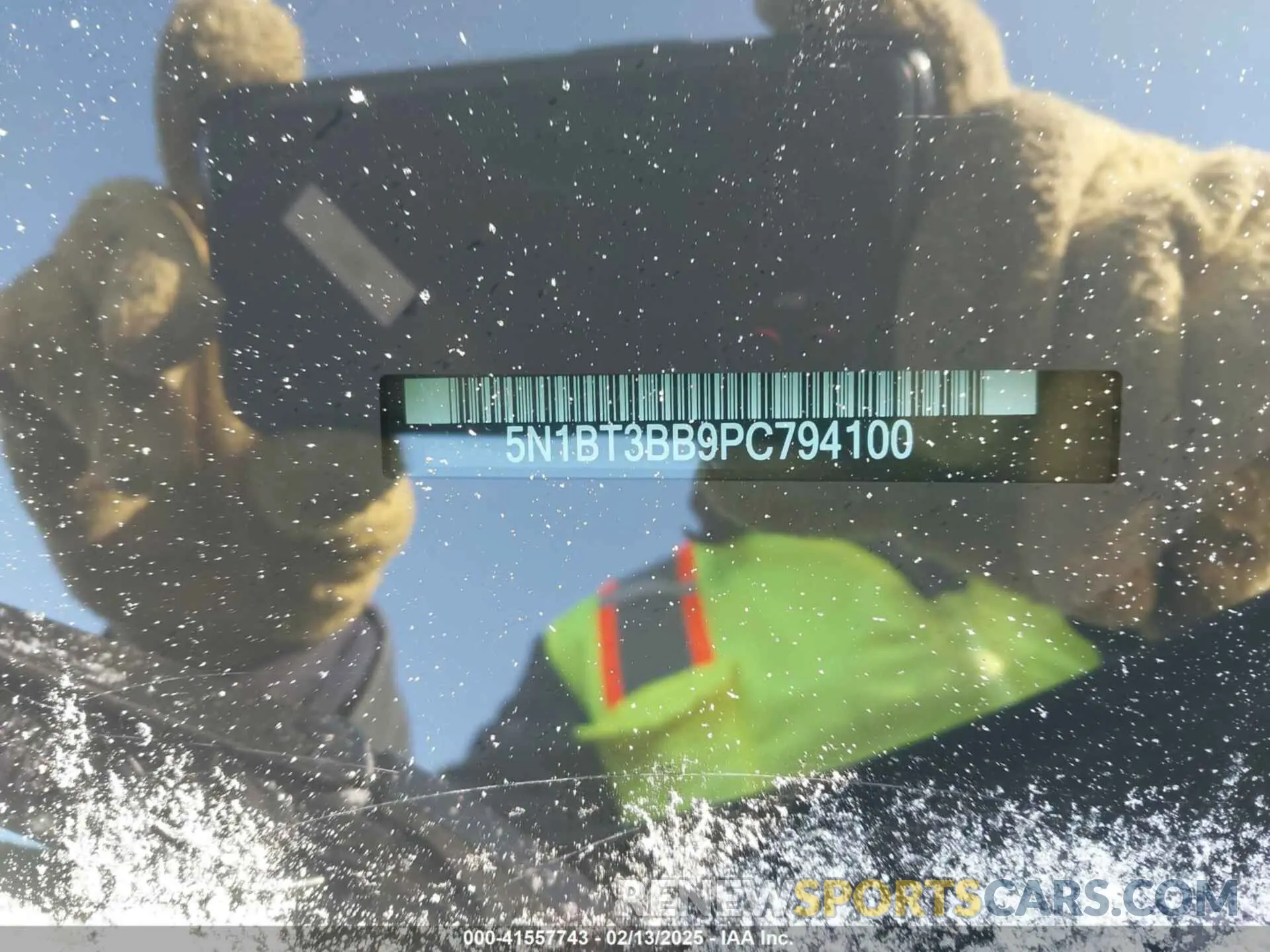 9 Photograph of a damaged car 5N1BT3BB9PC794100 NISSAN ROGUE 2023