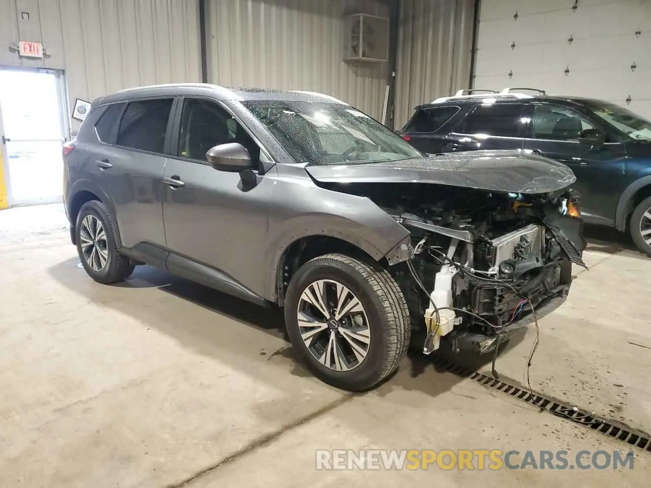4 Photograph of a damaged car 5N1BT3BB9PC847538 NISSAN ROGUE 2023