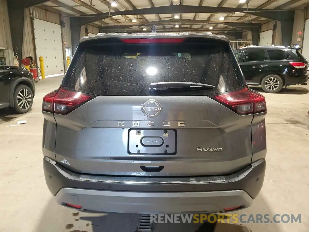 6 Photograph of a damaged car 5N1BT3BB9PC847538 NISSAN ROGUE 2023
