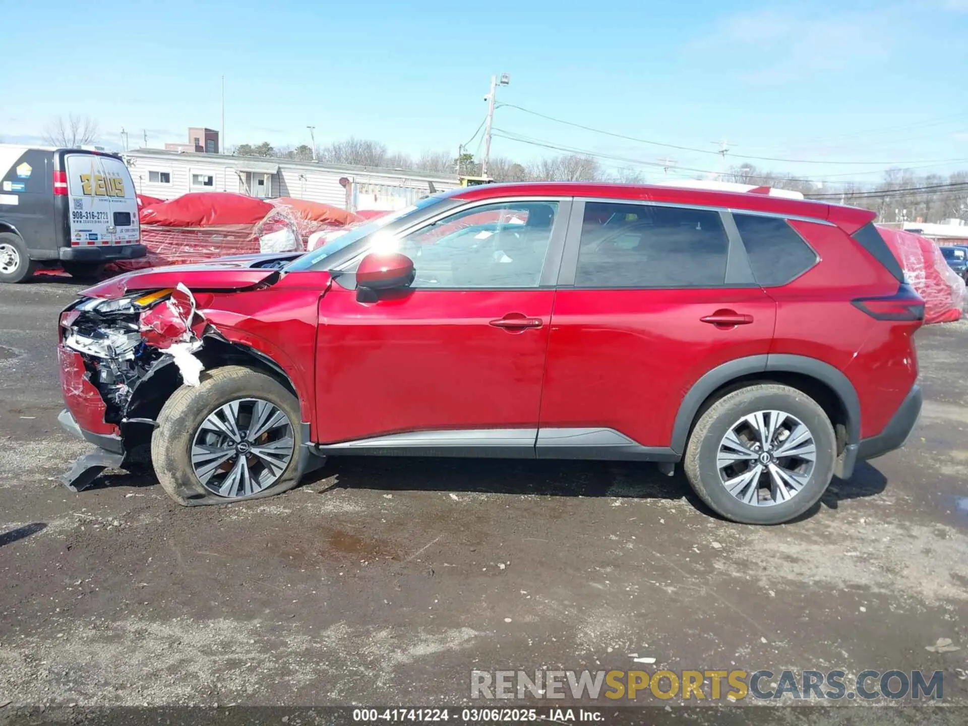 14 Photograph of a damaged car 5N1BT3BB9PC937496 NISSAN ROGUE 2023