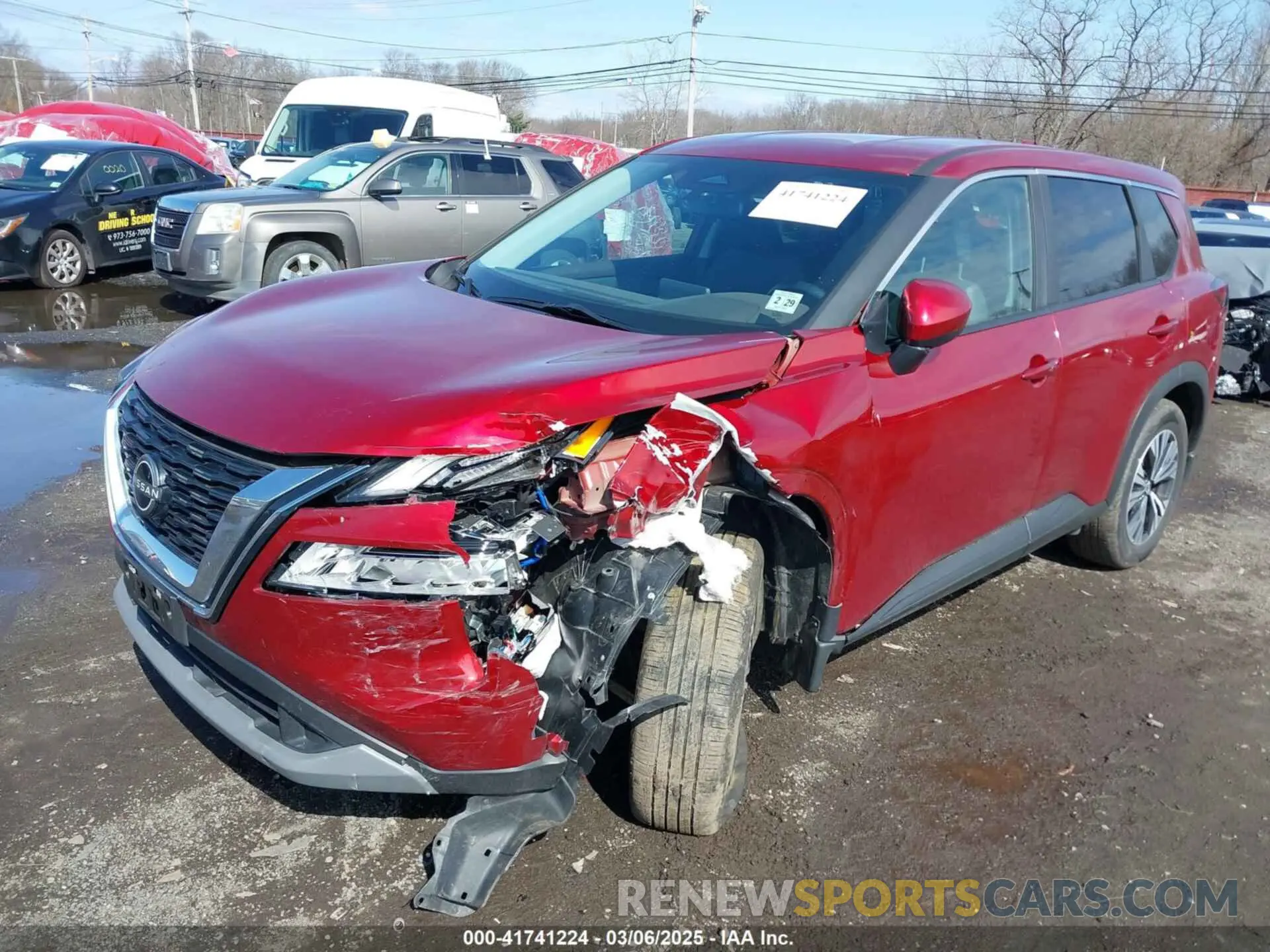 2 Photograph of a damaged car 5N1BT3BB9PC937496 NISSAN ROGUE 2023