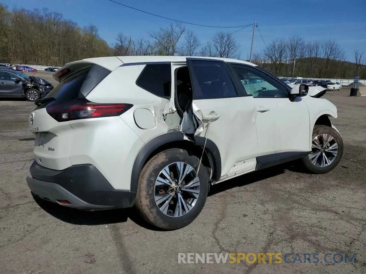 3 Photograph of a damaged car 5N1BT3BB9PC937529 NISSAN ROGUE 2023