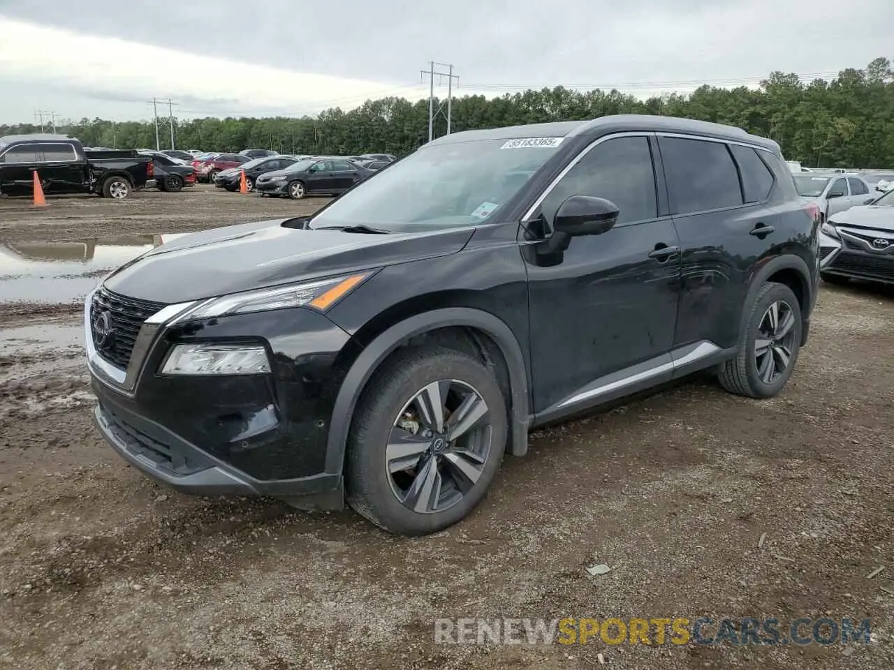 1 Photograph of a damaged car 5N1BT3CA1PC838998 NISSAN ROGUE 2023