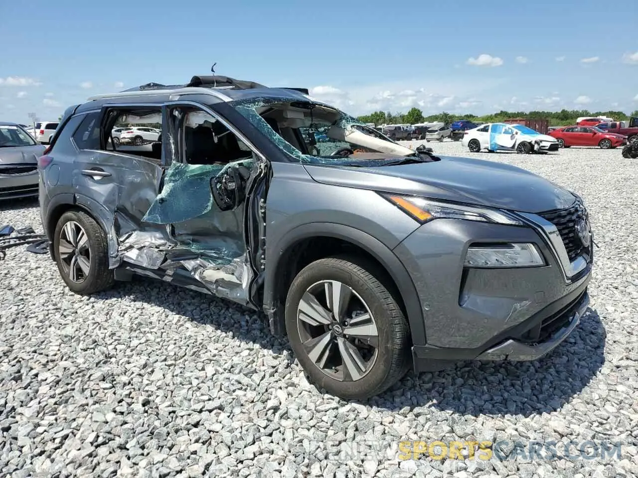 4 Фотография поврежденного автомобиля 5N1BT3CA1PC872214 NISSAN ROGUE 2023