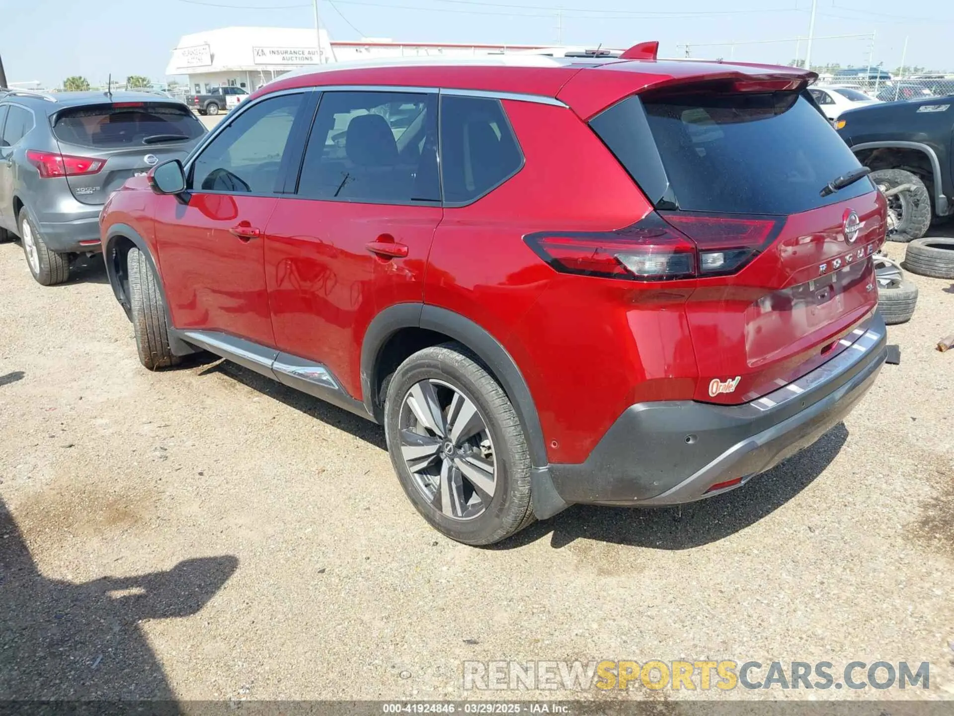 3 Photograph of a damaged car 5N1BT3CA2PC749084 NISSAN ROGUE 2023