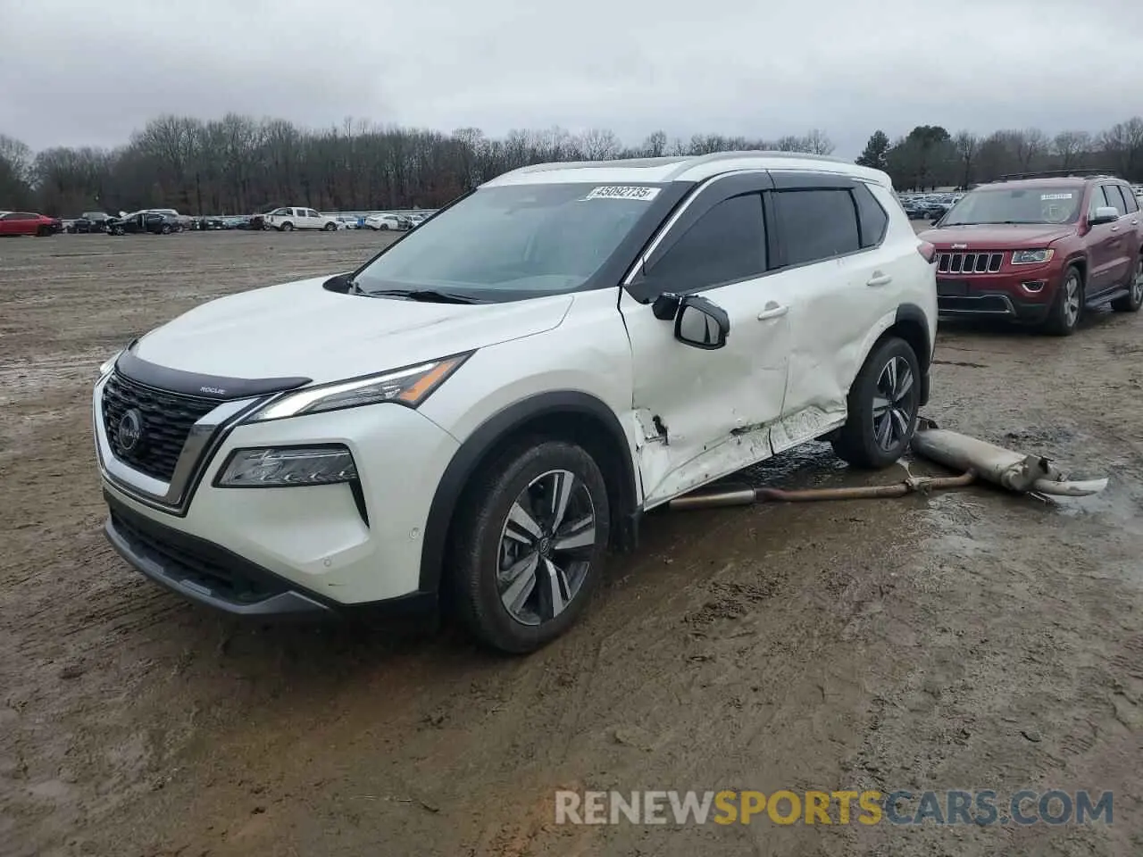 1 Photograph of a damaged car 5N1BT3CA2PC838931 NISSAN ROGUE 2023