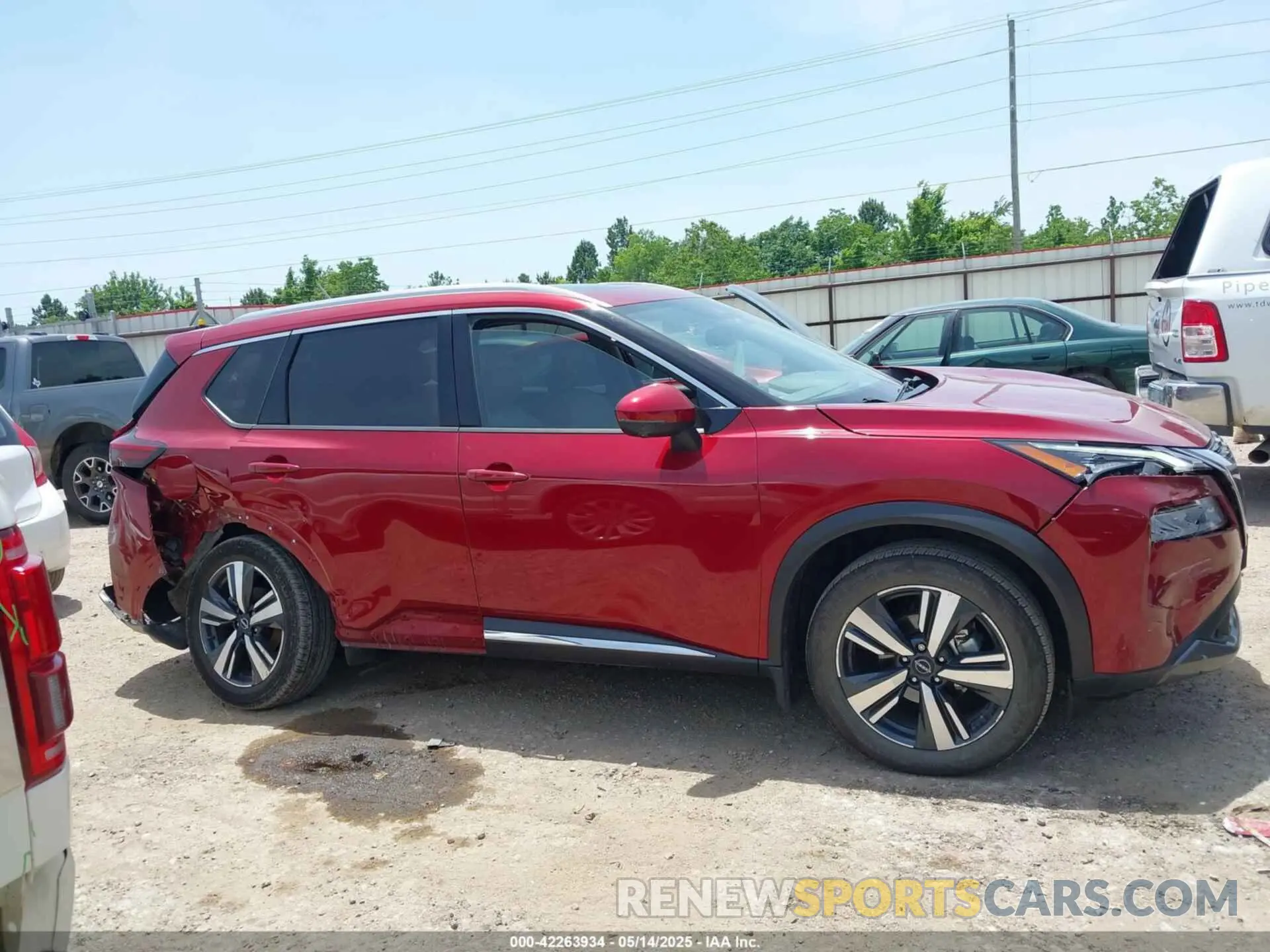 13 Photograph of a damaged car 5N1BT3CA2PC840467 NISSAN ROGUE 2023