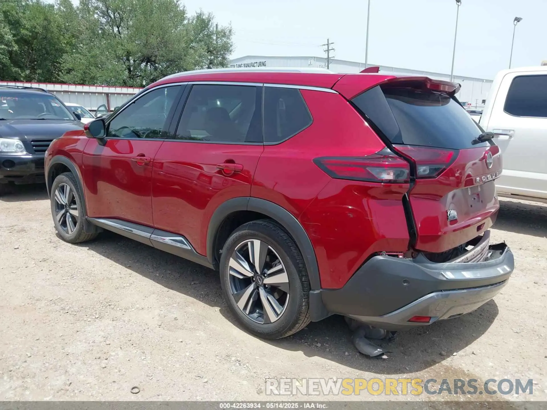 3 Photograph of a damaged car 5N1BT3CA2PC840467 NISSAN ROGUE 2023