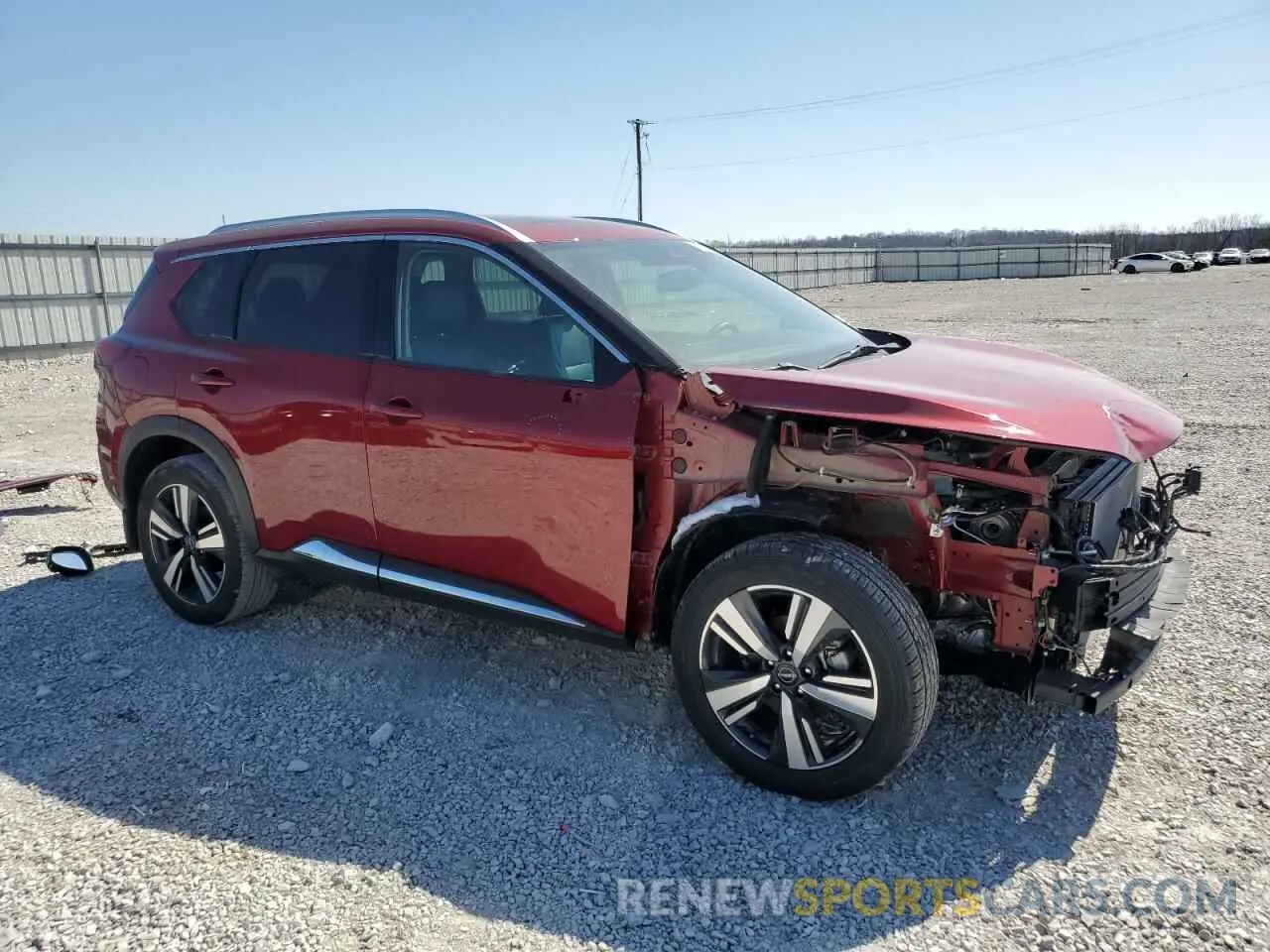 4 Photograph of a damaged car 5N1BT3CA3PC867533 NISSAN ROGUE 2023