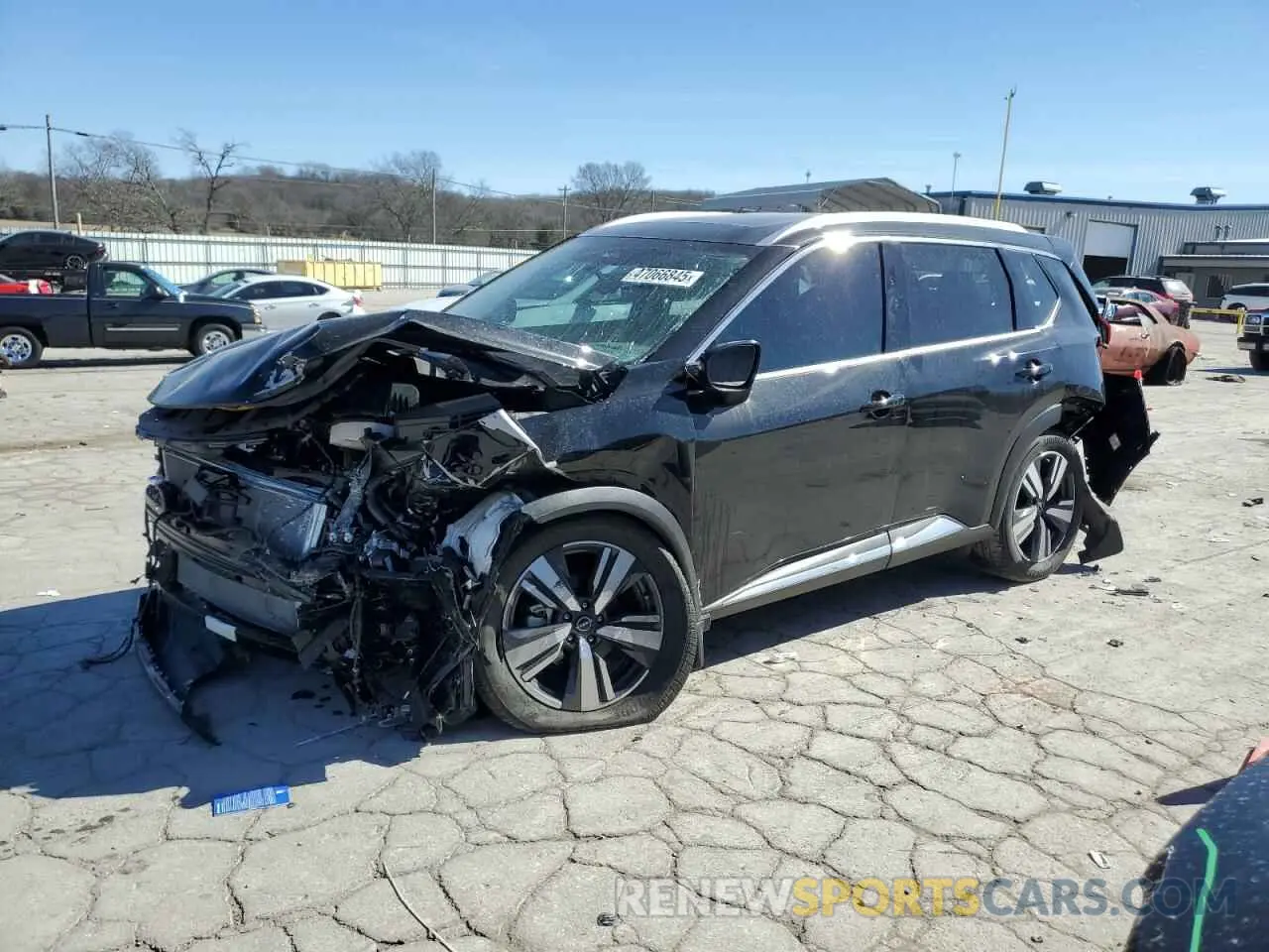 1 Photograph of a damaged car 5N1BT3CA5PC840916 NISSAN ROGUE 2023