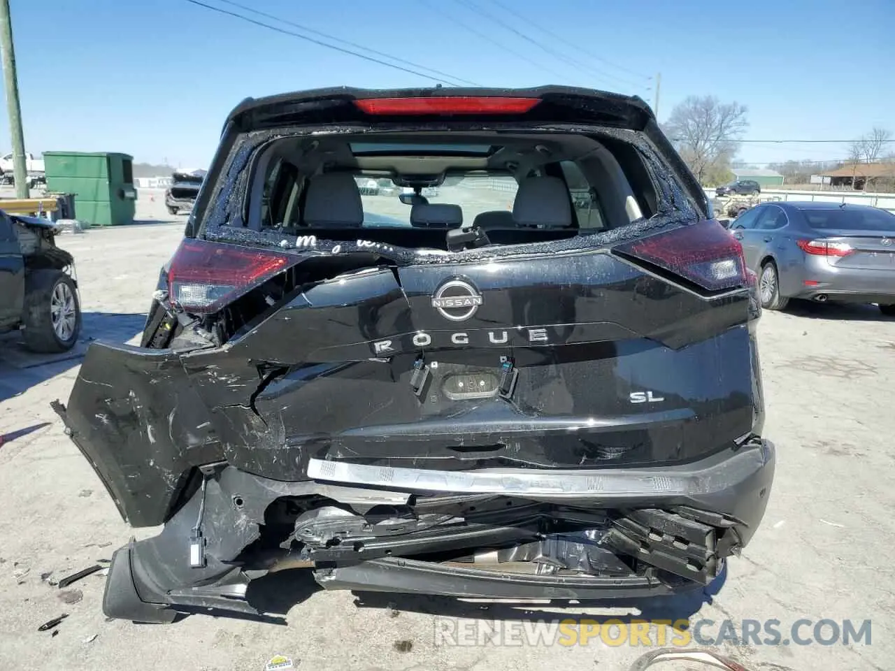 6 Photograph of a damaged car 5N1BT3CA5PC840916 NISSAN ROGUE 2023