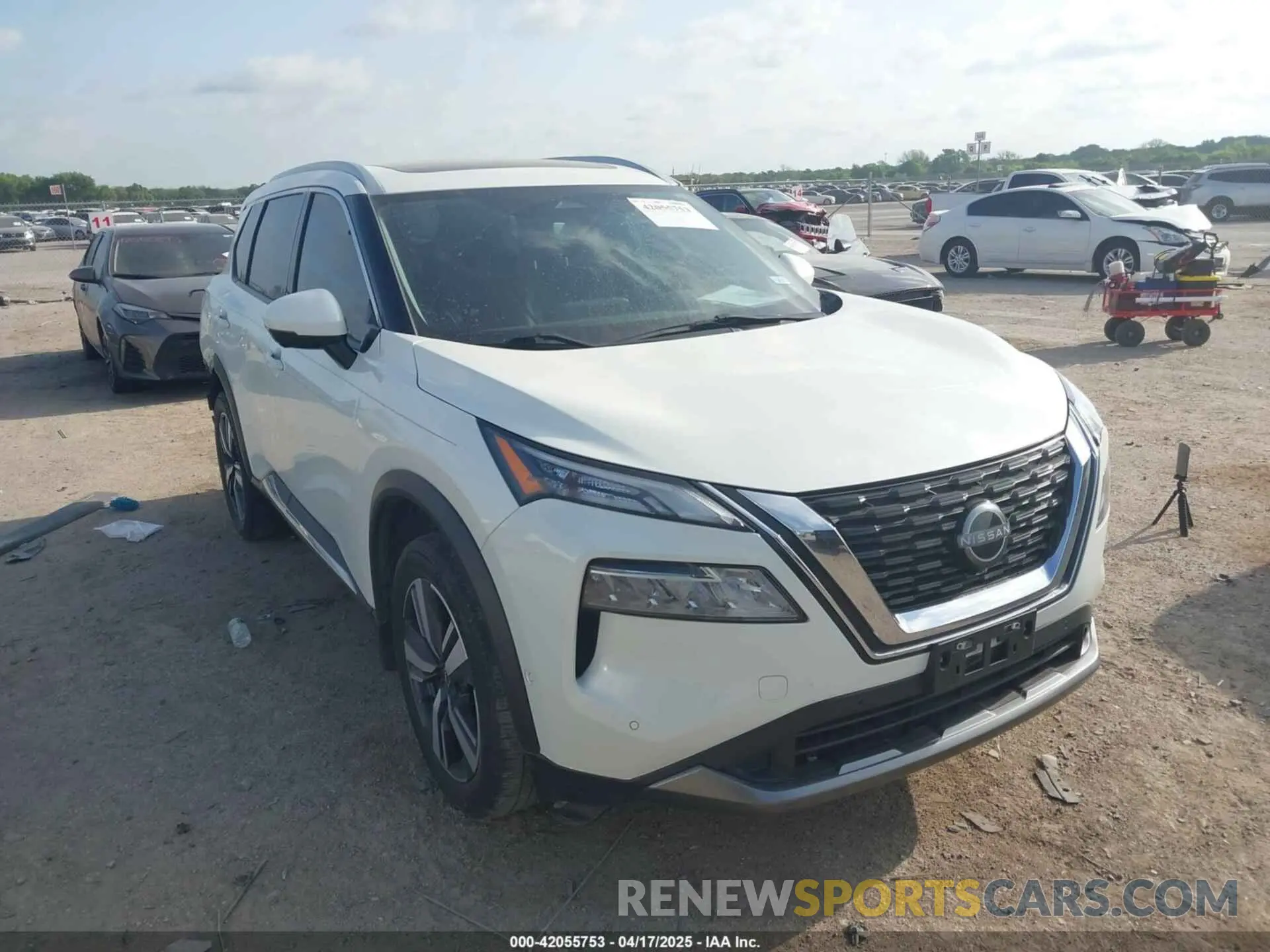 1 Photograph of a damaged car 5N1BT3CA9PC739006 NISSAN ROGUE 2023