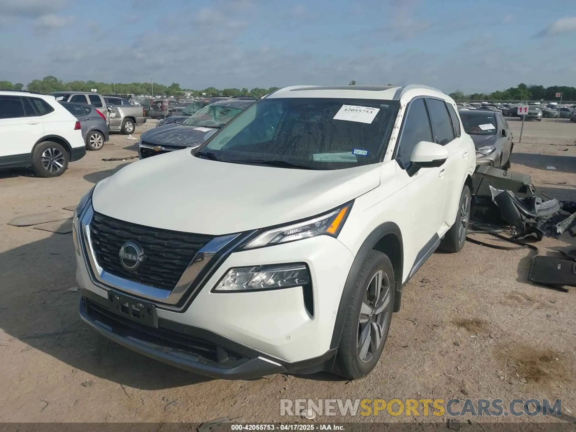 2 Photograph of a damaged car 5N1BT3CA9PC739006 NISSAN ROGUE 2023