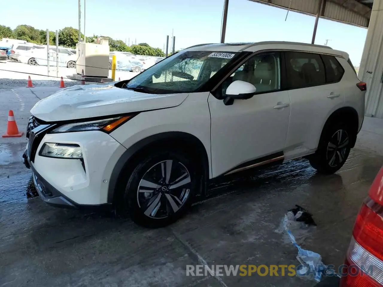 1 Photograph of a damaged car 5N1BT3CA9PC933325 NISSAN ROGUE 2023