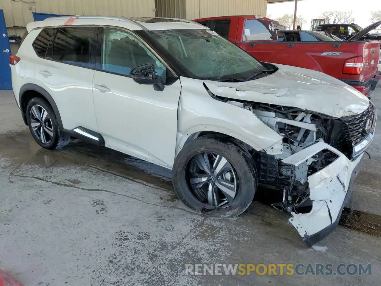 4 Photograph of a damaged car 5N1BT3CA9PC933325 NISSAN ROGUE 2023