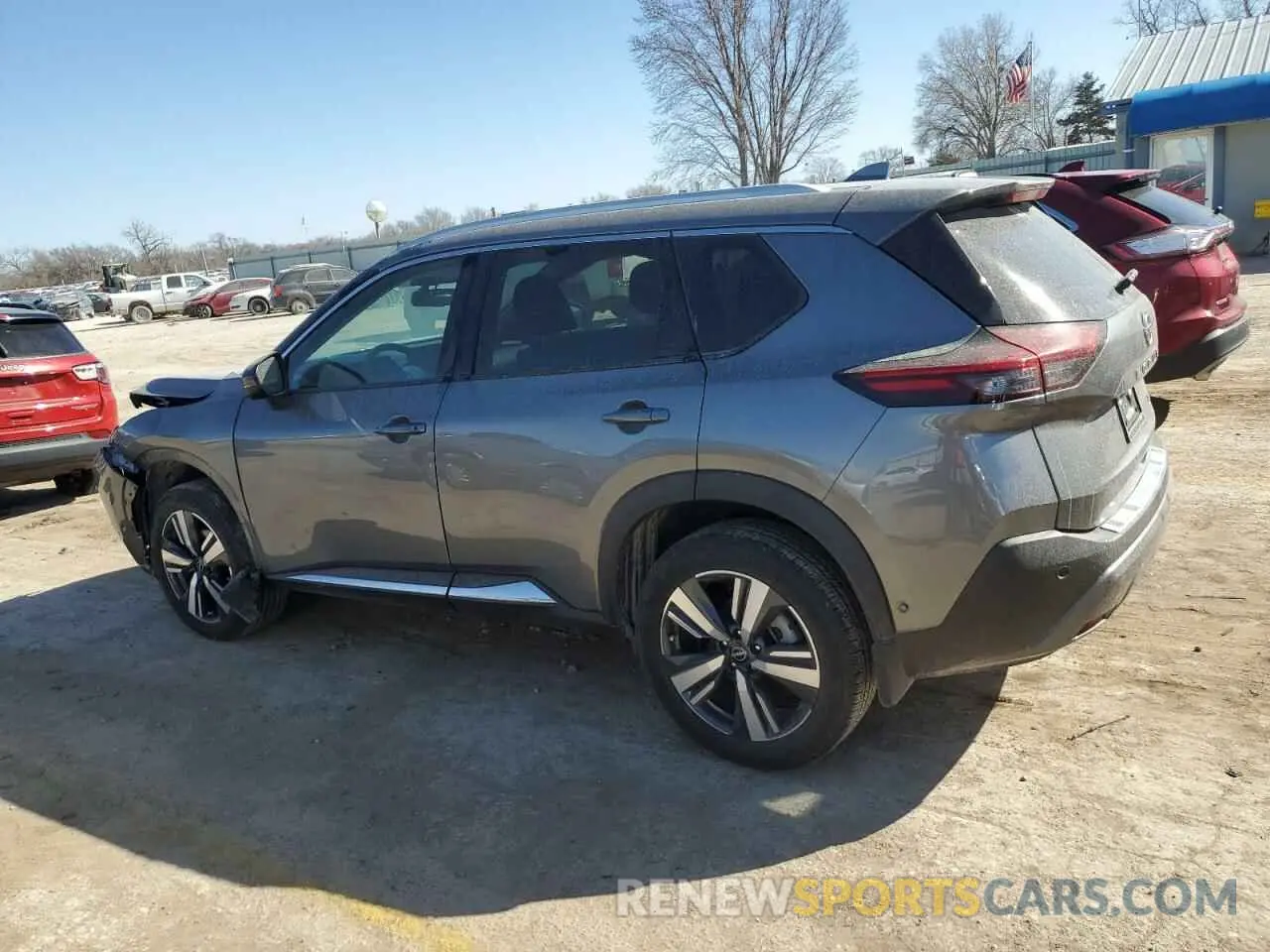 2 Photograph of a damaged car 5N1BT3CA9PC933745 NISSAN ROGUE 2023