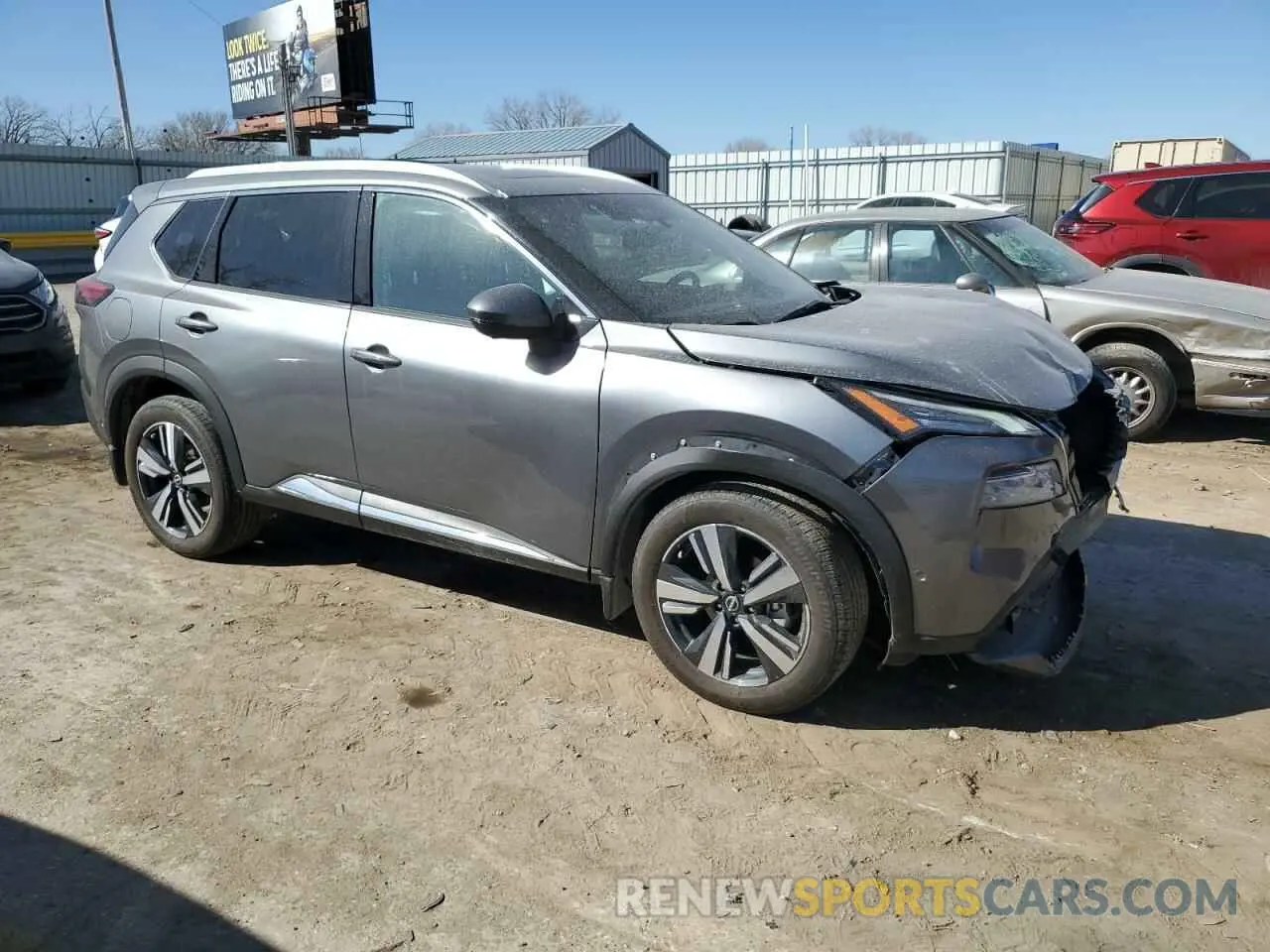 4 Photograph of a damaged car 5N1BT3CA9PC933745 NISSAN ROGUE 2023